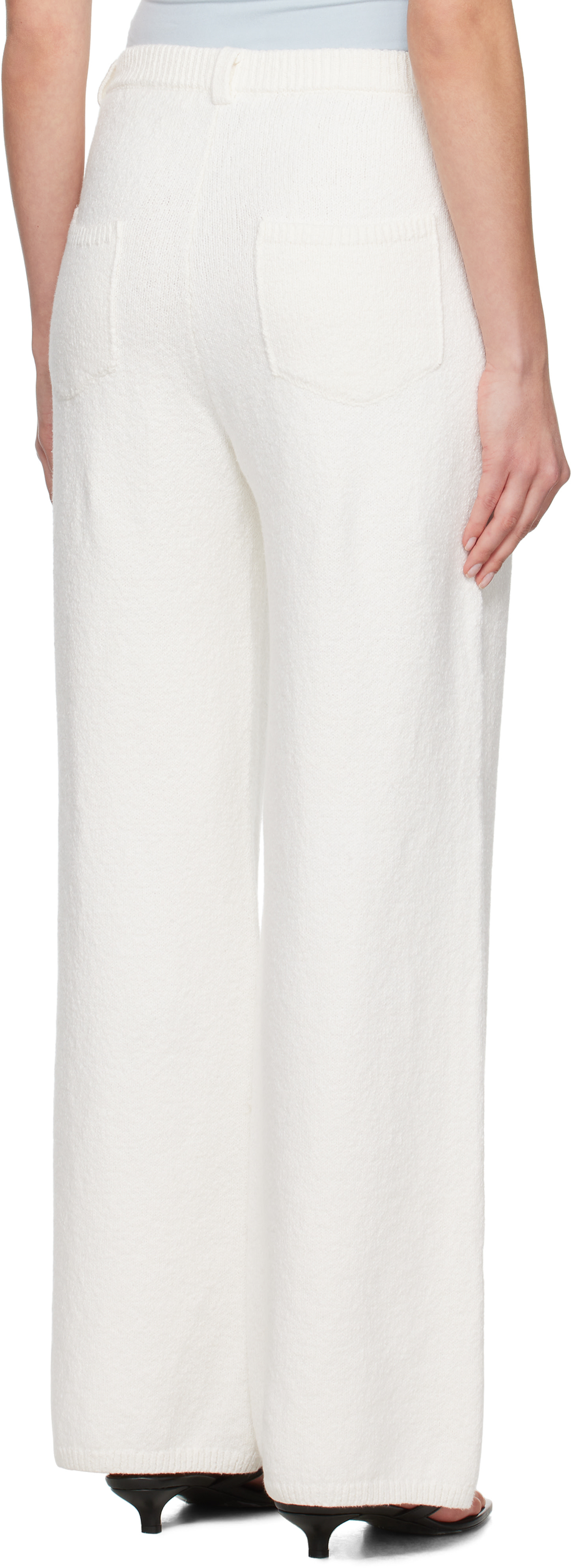 Aya Muse - Pantalon Trix blanc