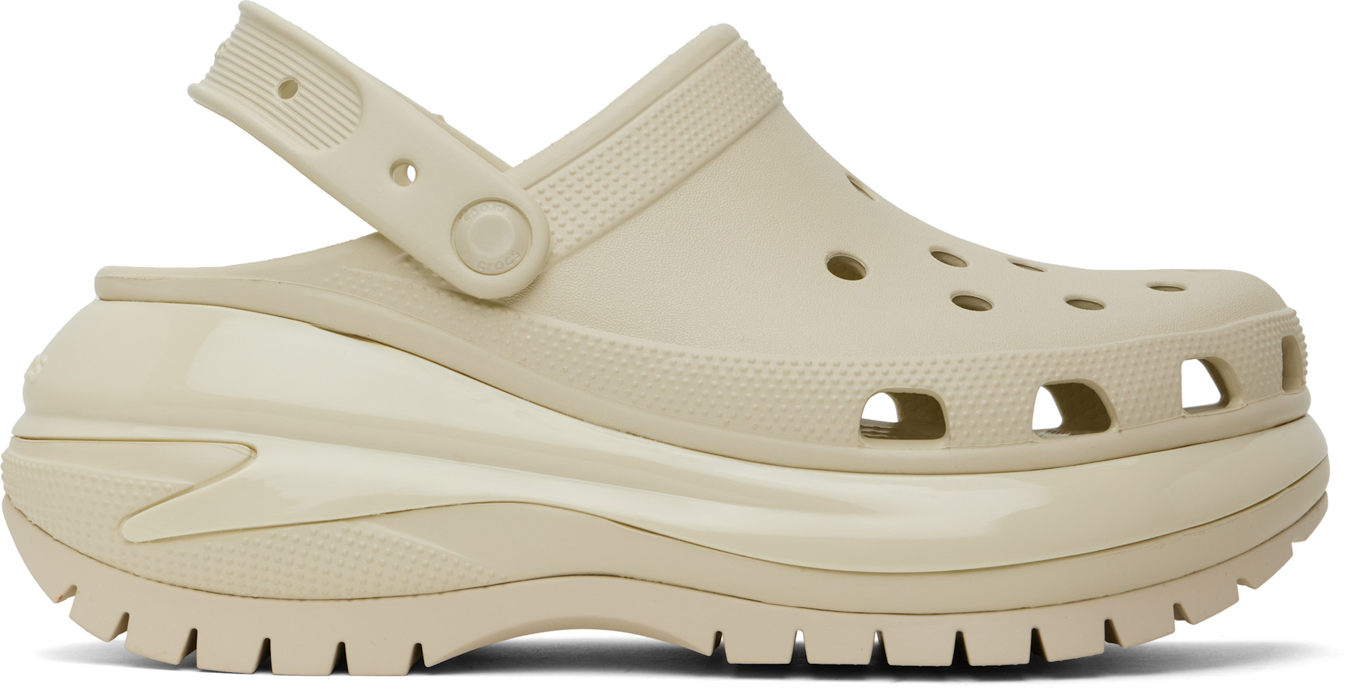 Crocs - Off-White Mega Crush Clogs