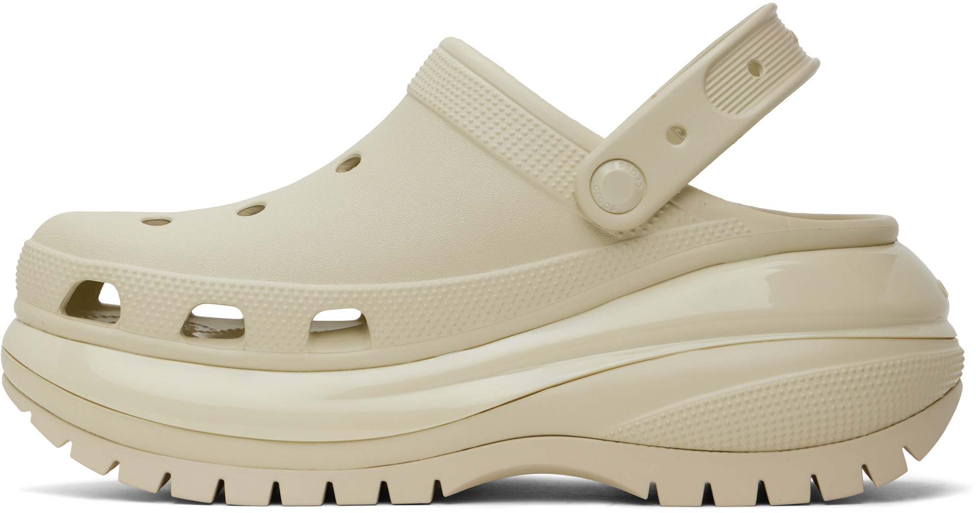 Crocs - Off-White Mega Crush Clogs
