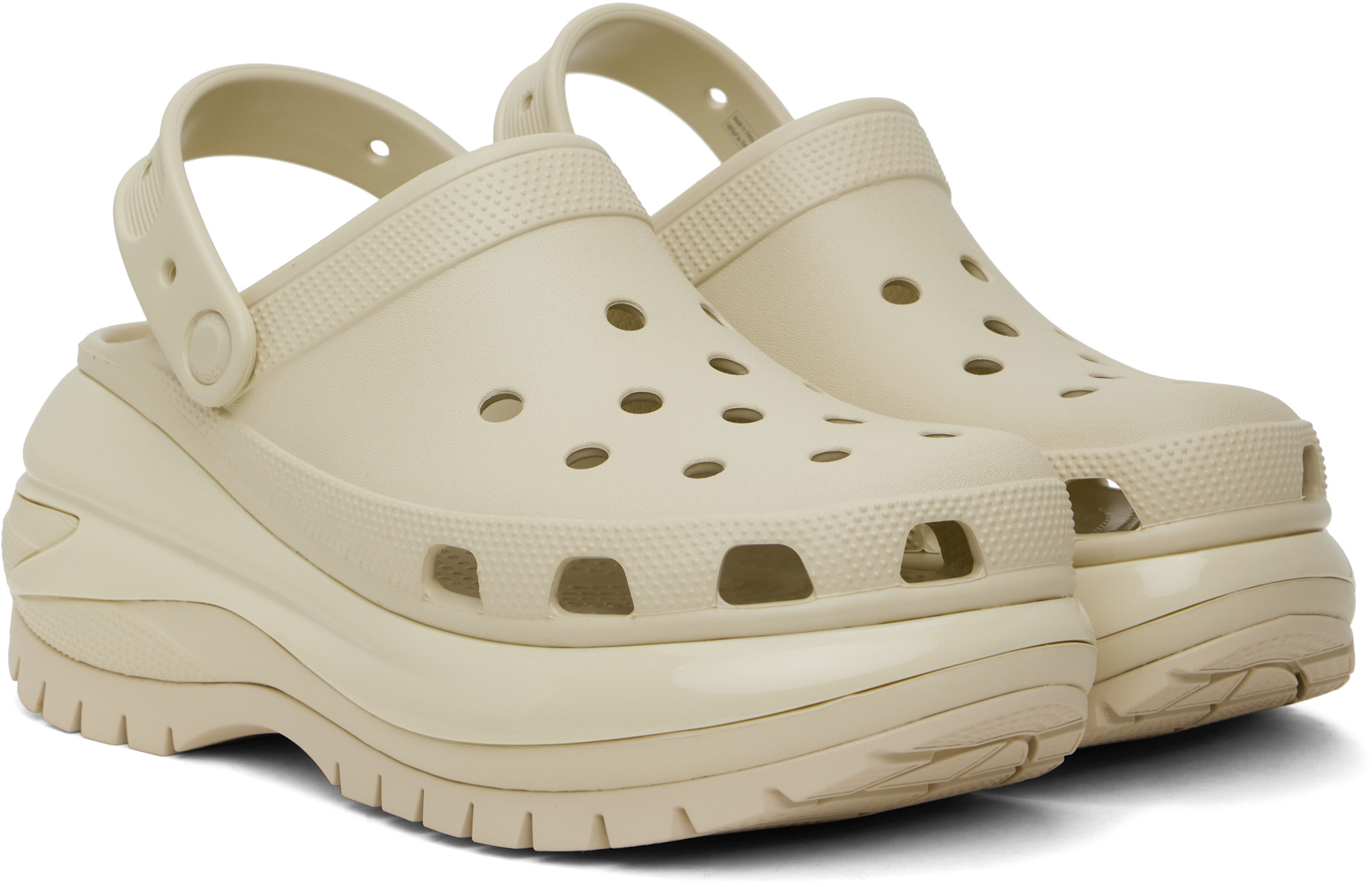 Crocs - Off-White Mega Crush Clogs