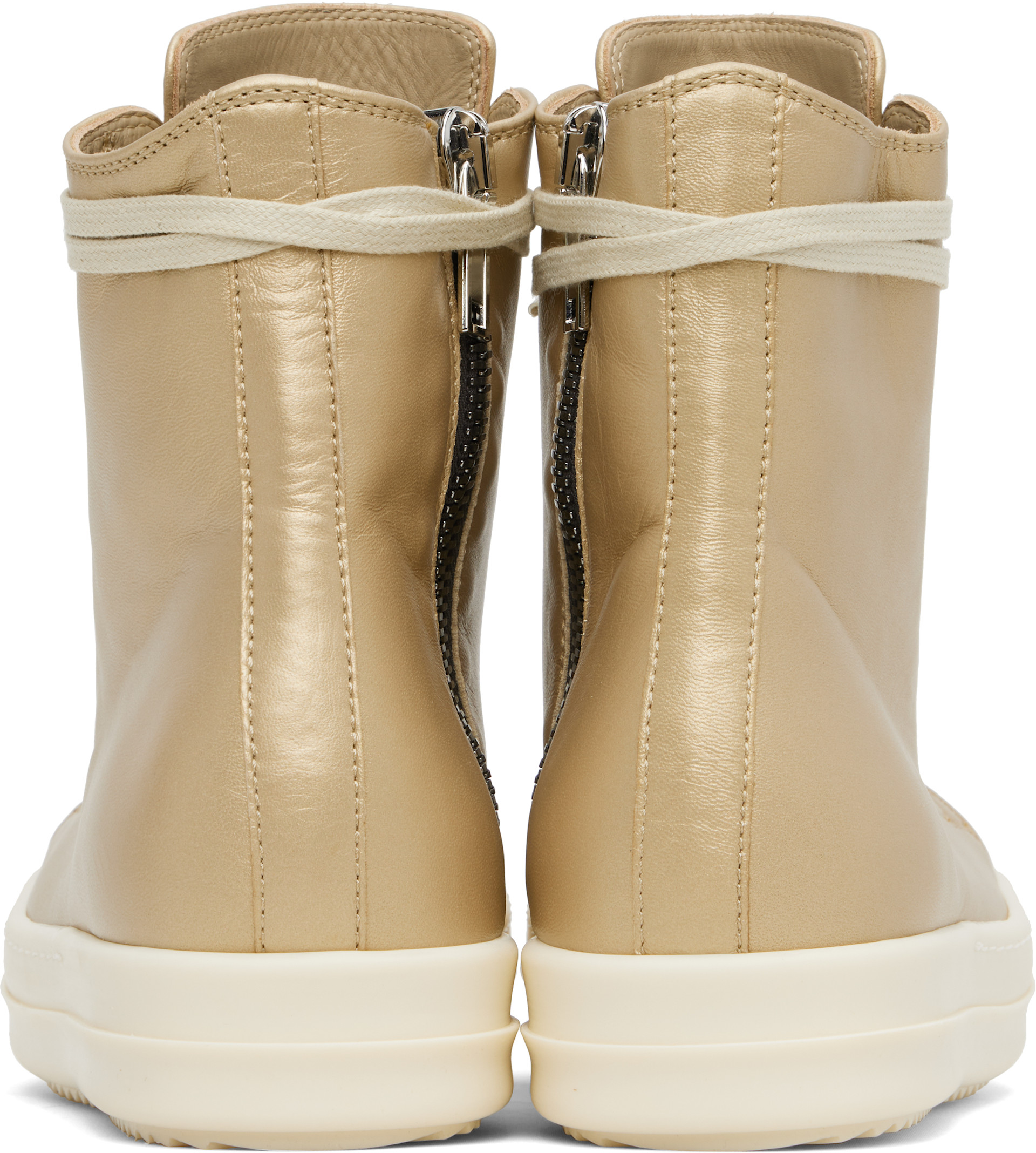 Rick Owens - Baskets dorées - Hollywood
