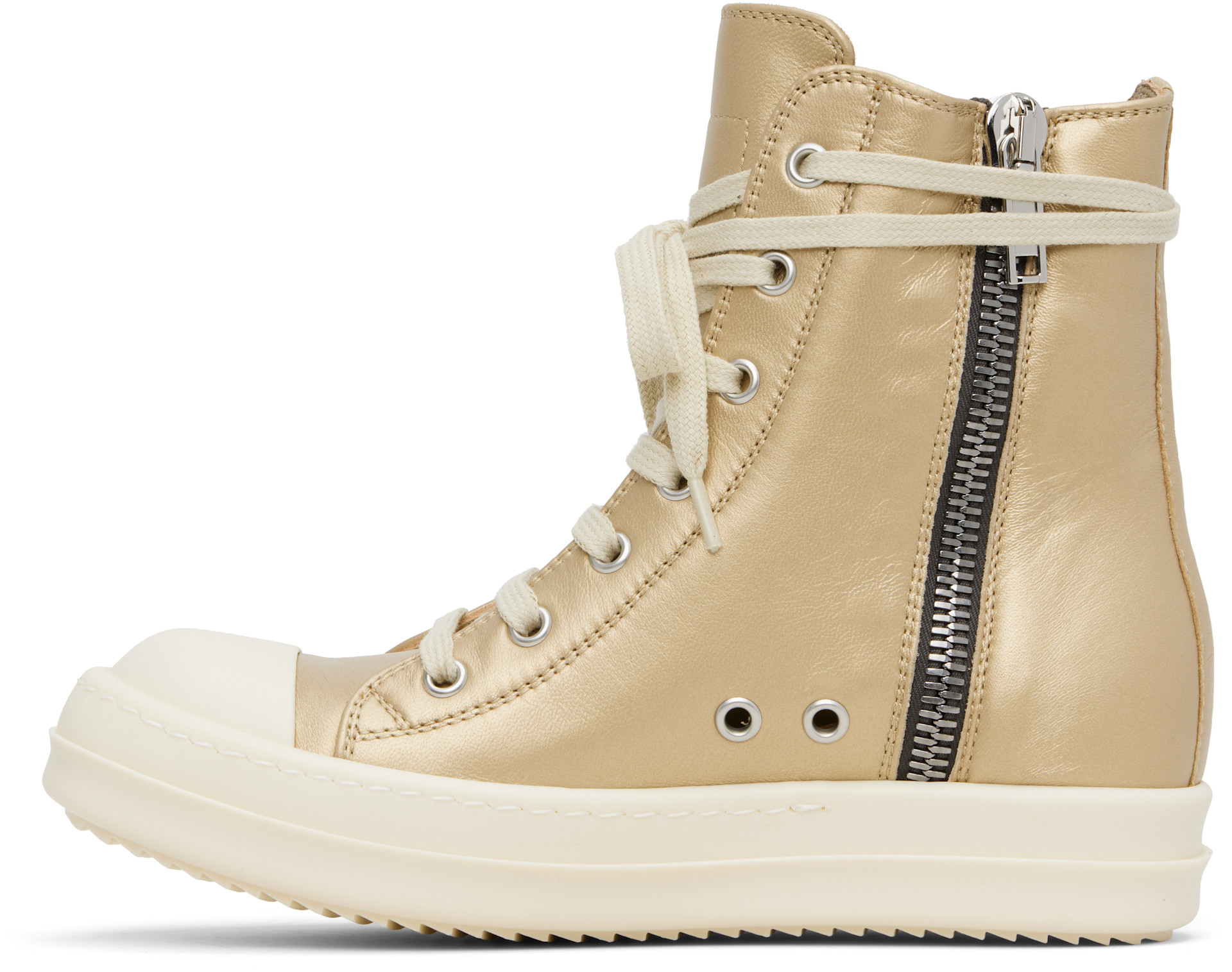 Rick Owens - Baskets dorées - Hollywood