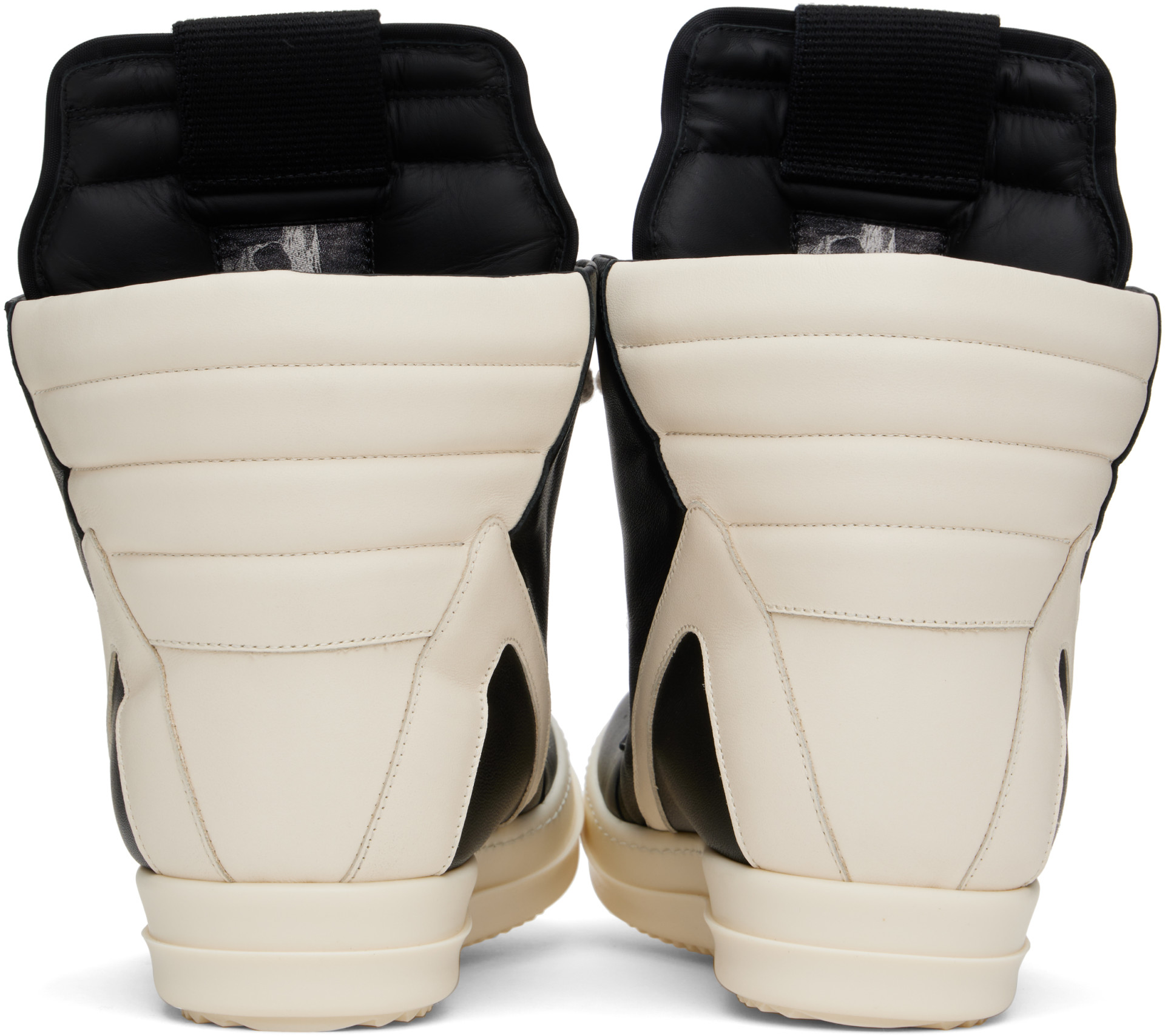 Rick Owens: Black & Off-White Hollywood Jumbolace Geobasket