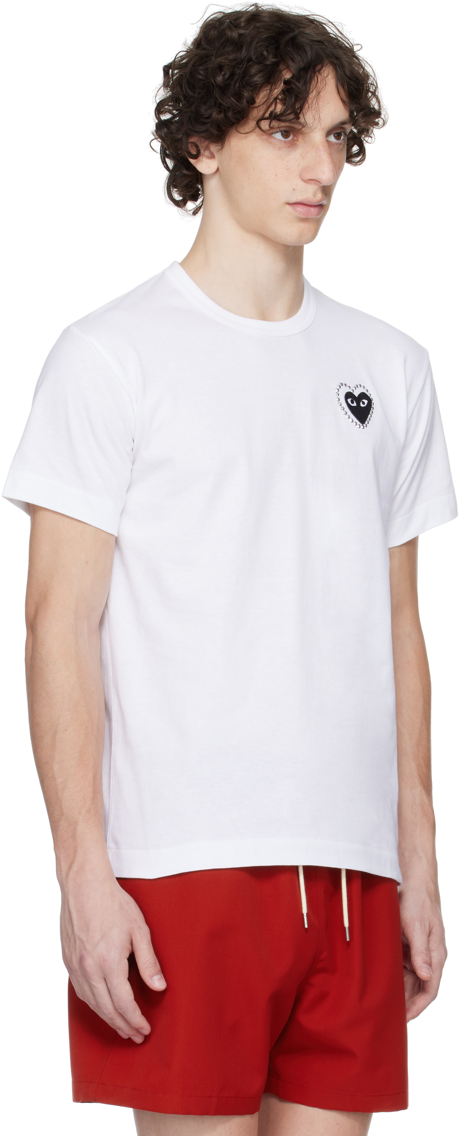 Mサイズ◇Comme des Garçons Play ラインストーン Tシャツ 楽天市場