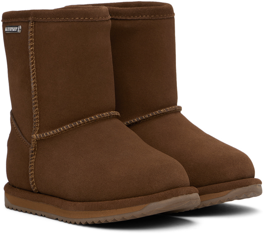 EMU Australia - Kids Brown Brumby Lo Boots