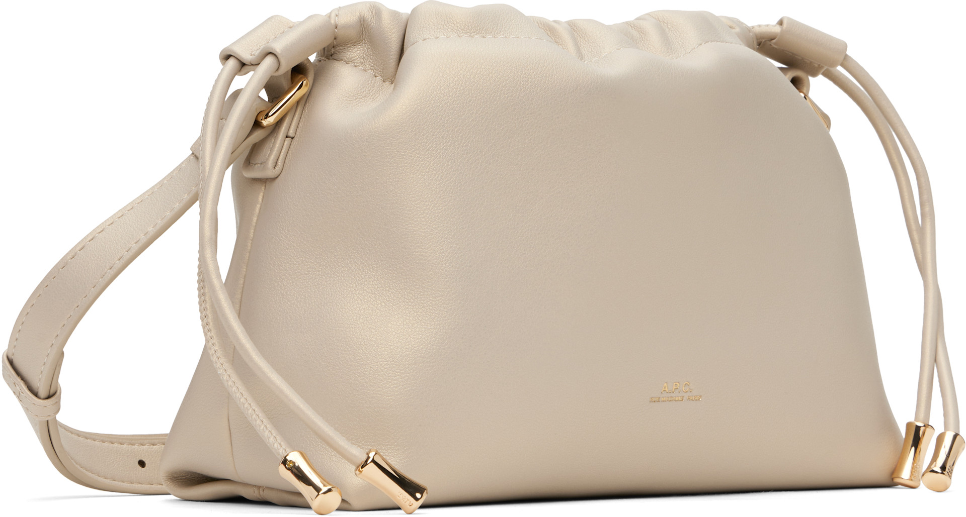 A.P.C. - Mini sac beige - Ninon