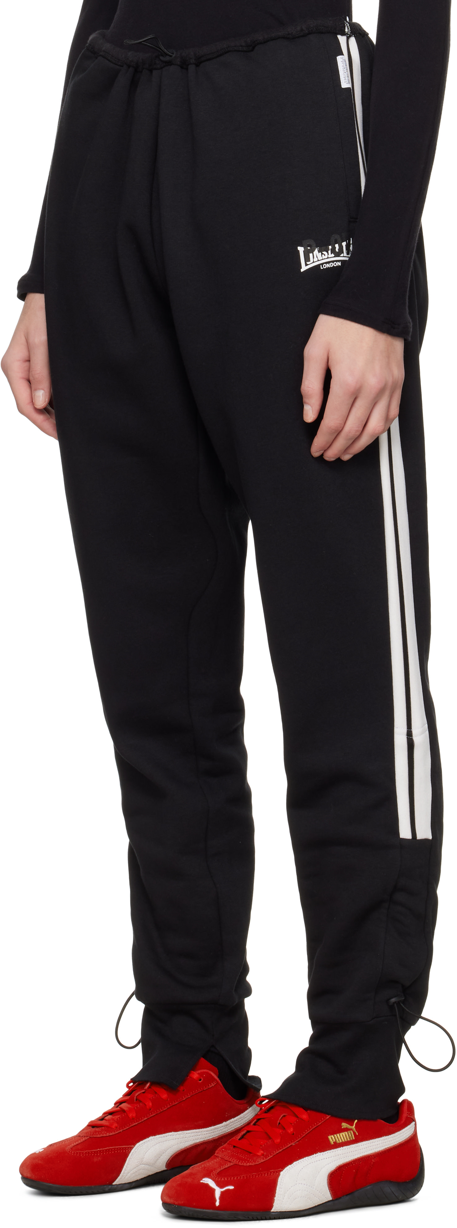 Prototypes - Black Toggle Tracksuit Lounge Pants
