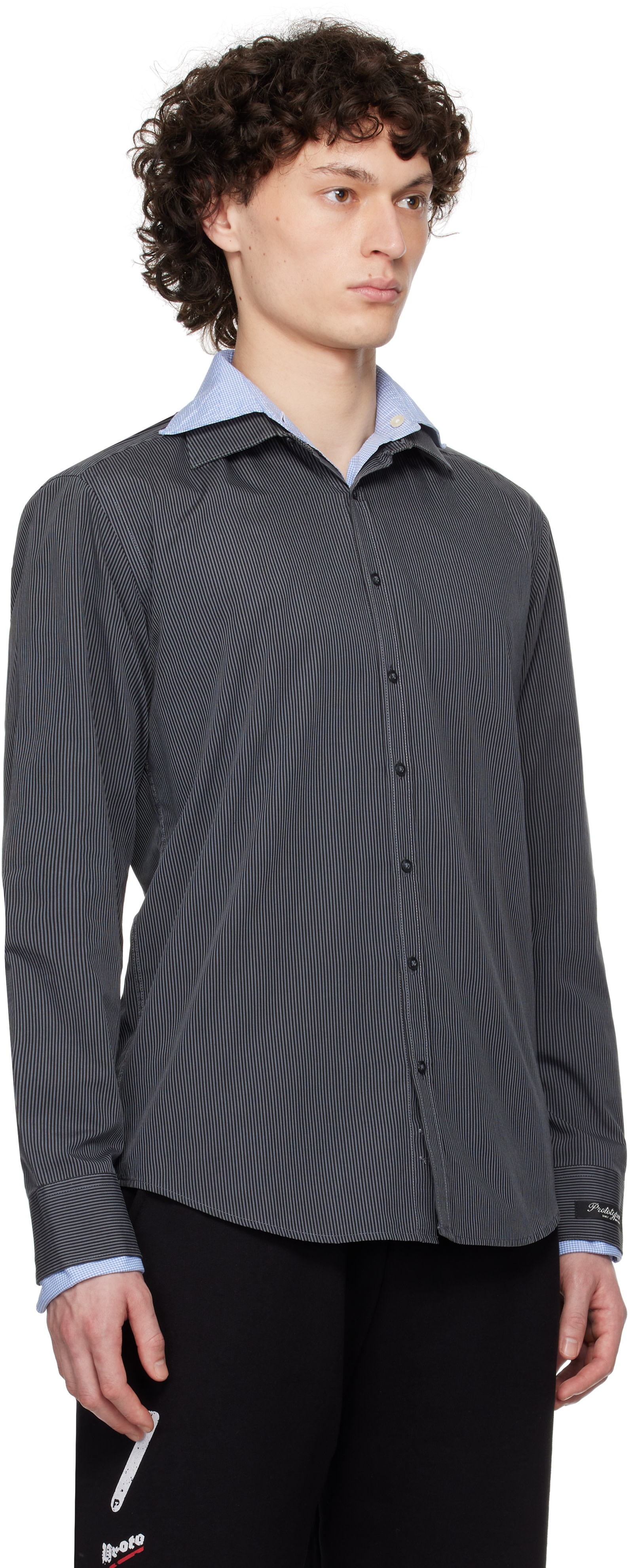 Prototypes - Blue Double Layer Shirt