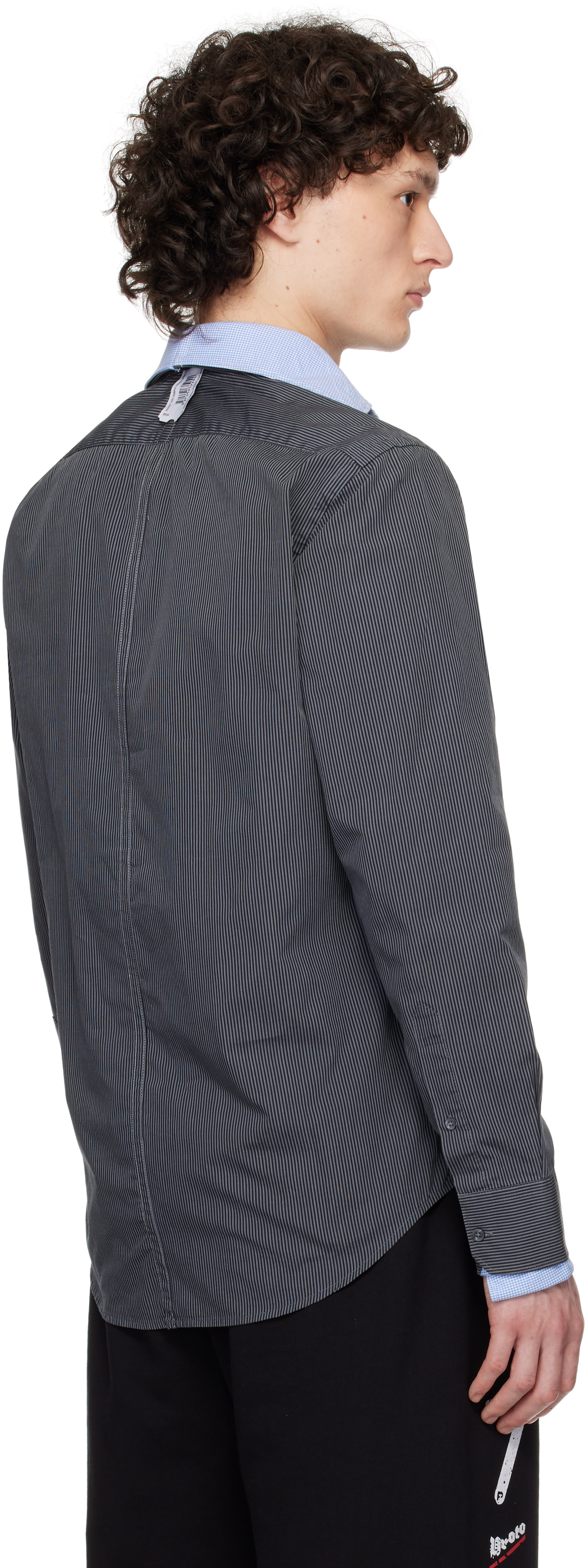 Prototypes - Chemise étagée bleue