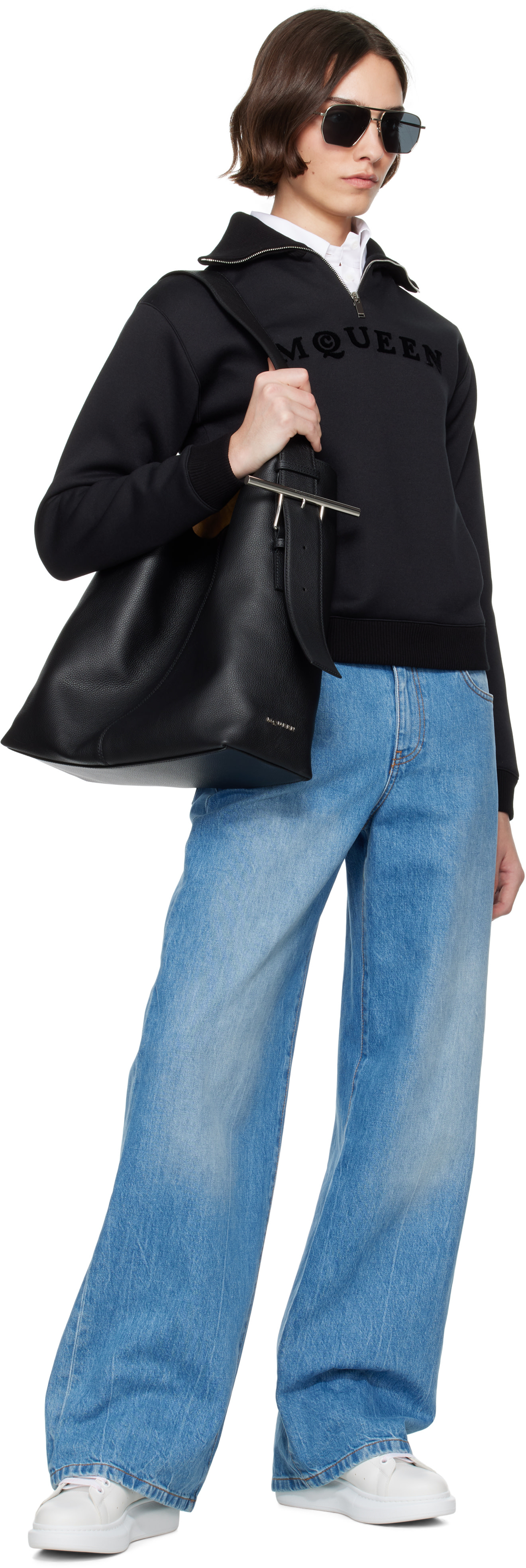 McQueen - Baskets Oversized blanches