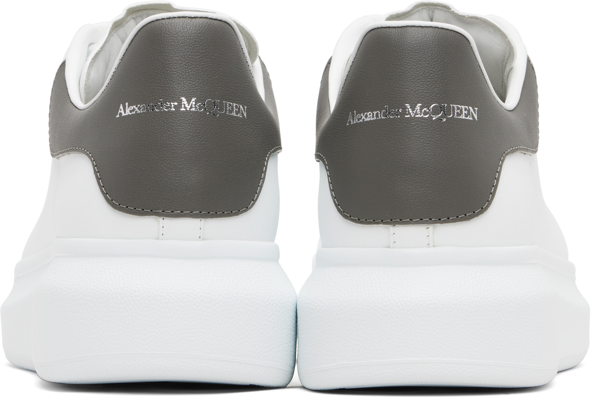 McQueen - Baskets Oversized blanc et gris
