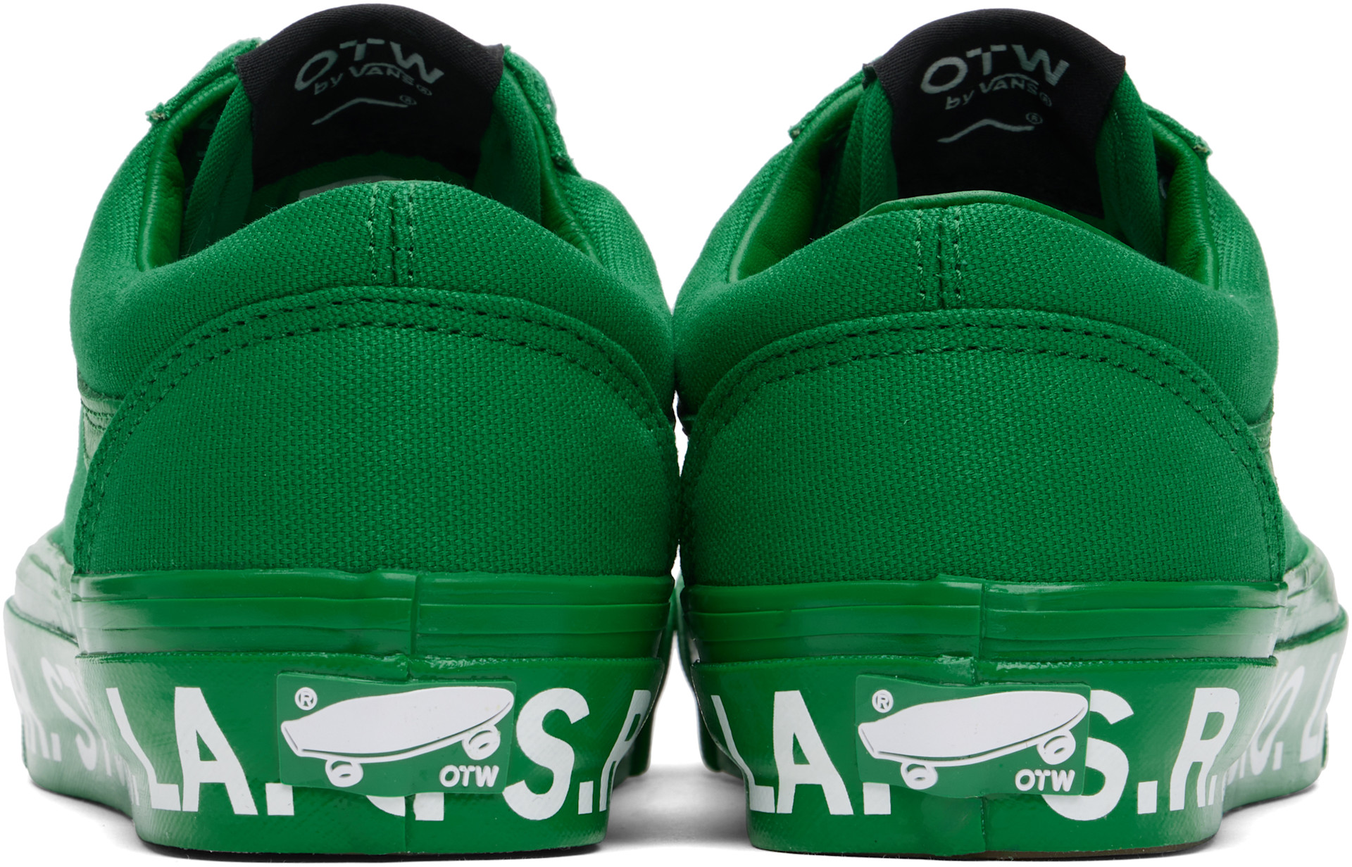 S.R. STUDIO. LA. CA. - Baskets Old Skool Reissue 36 vertes à semelle Vibram® édition Vans - OTW