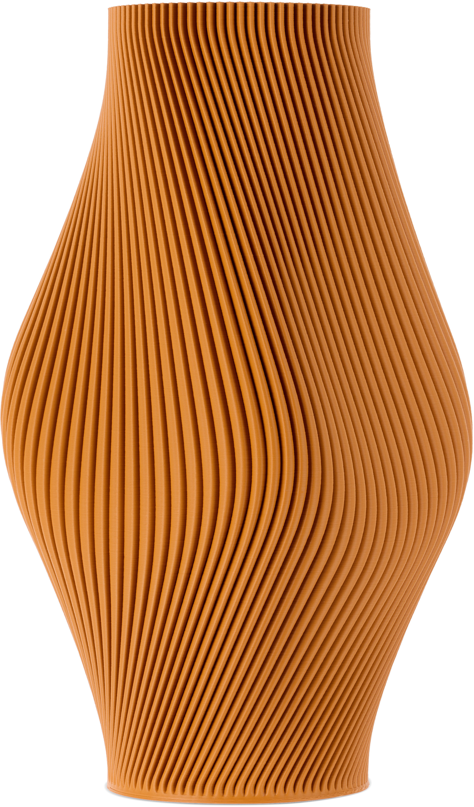 Sheyn - Vase brun clair à hauteur de 30 cm - Bloz