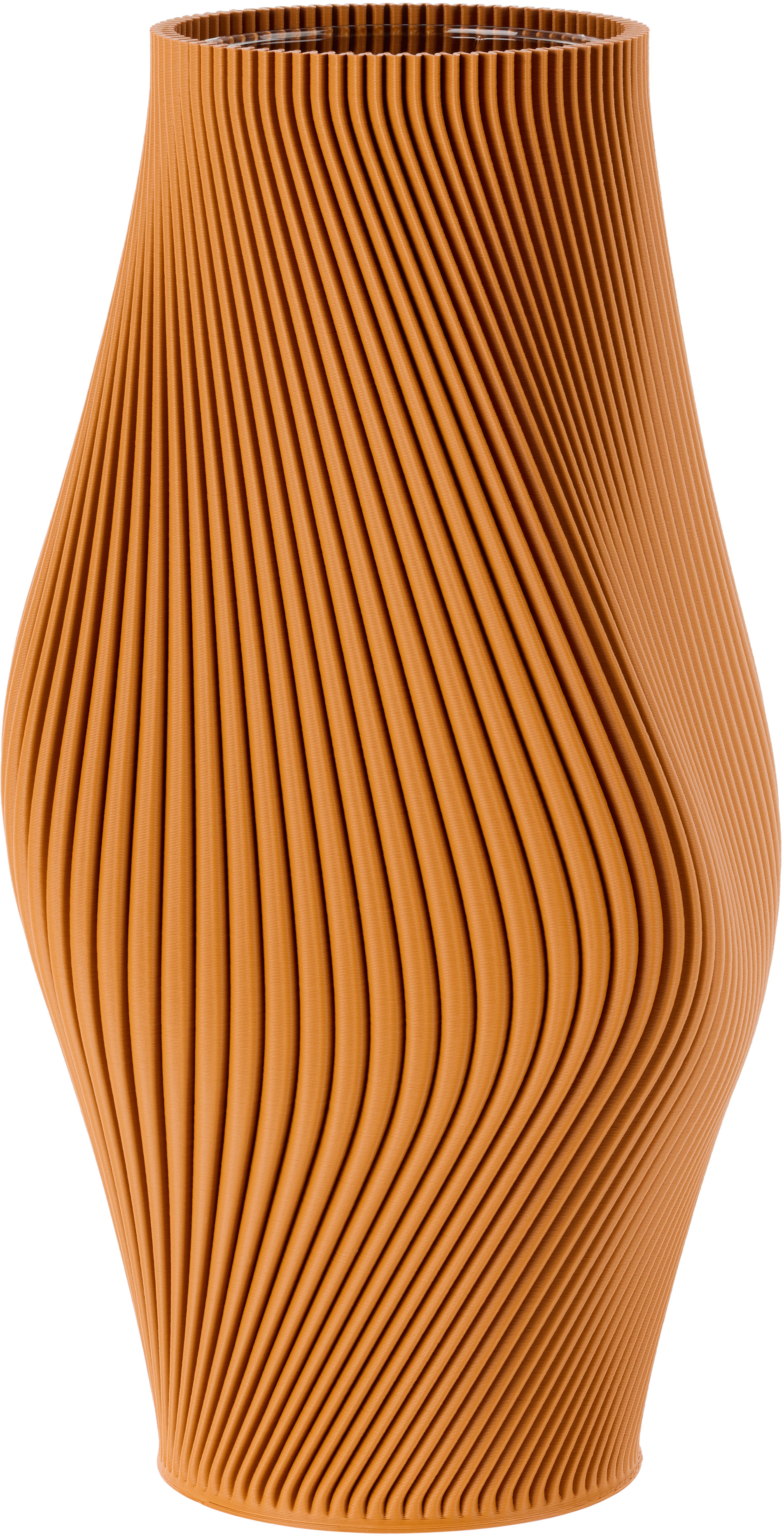 Sheyn - Vase brun clair à hauteur de 30 cm - Bloz