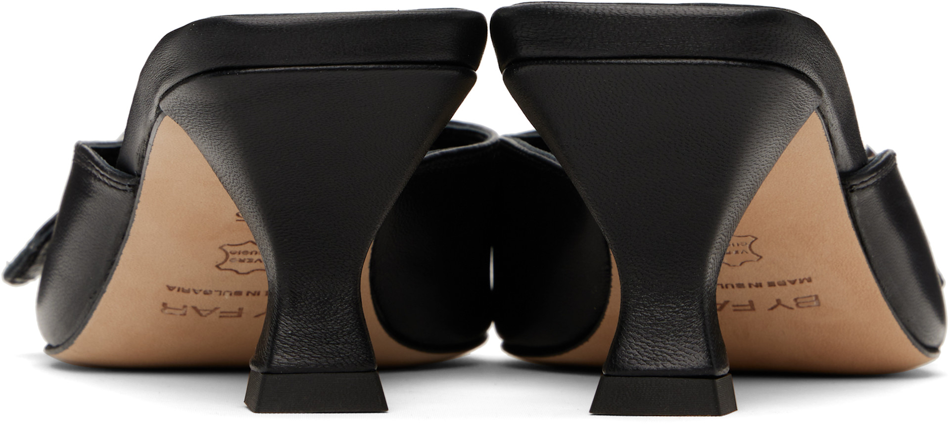 BY FAR - Mules Evelyn noires
