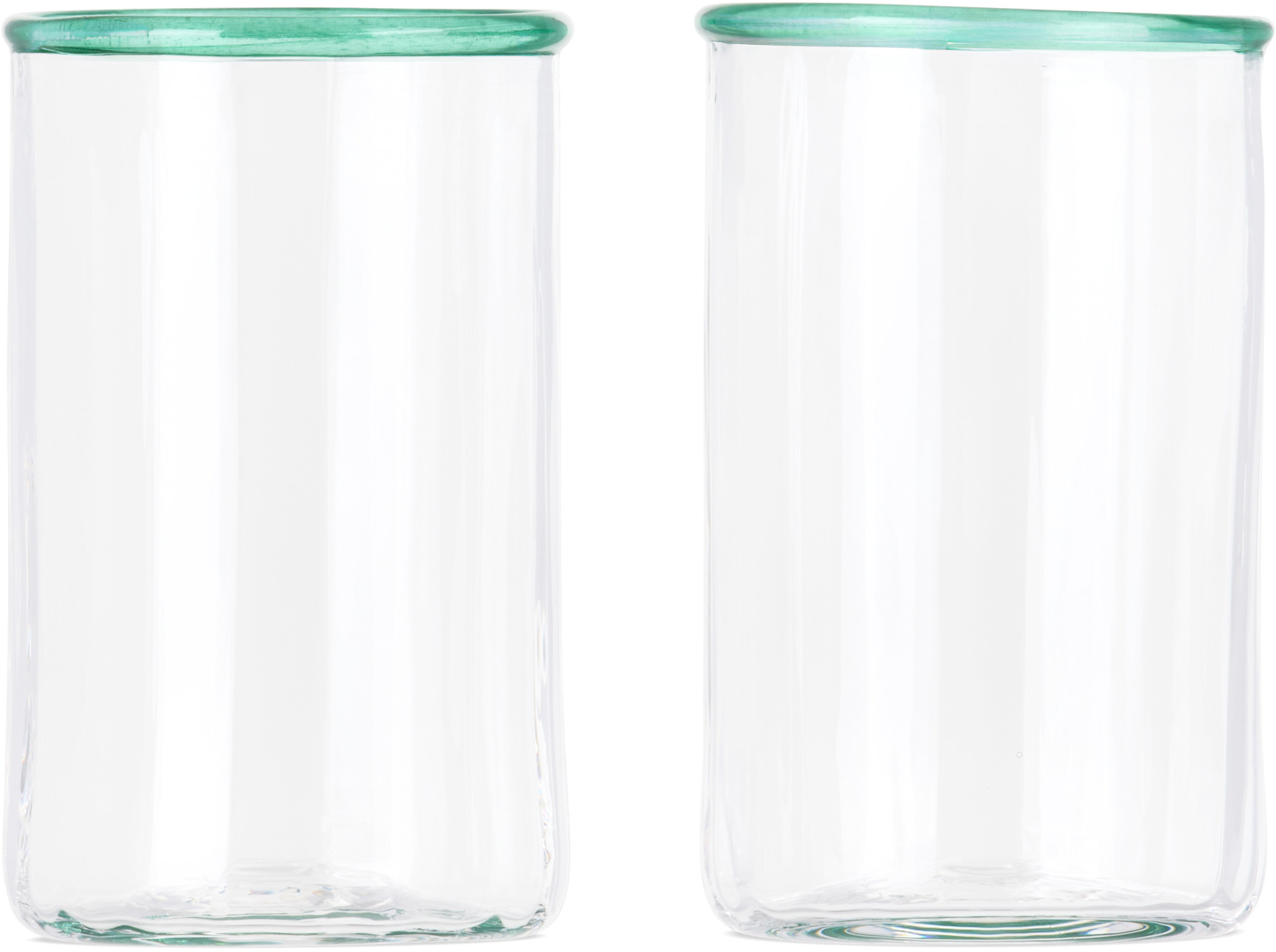 Akua Objects - Green Small Peter Glass Set