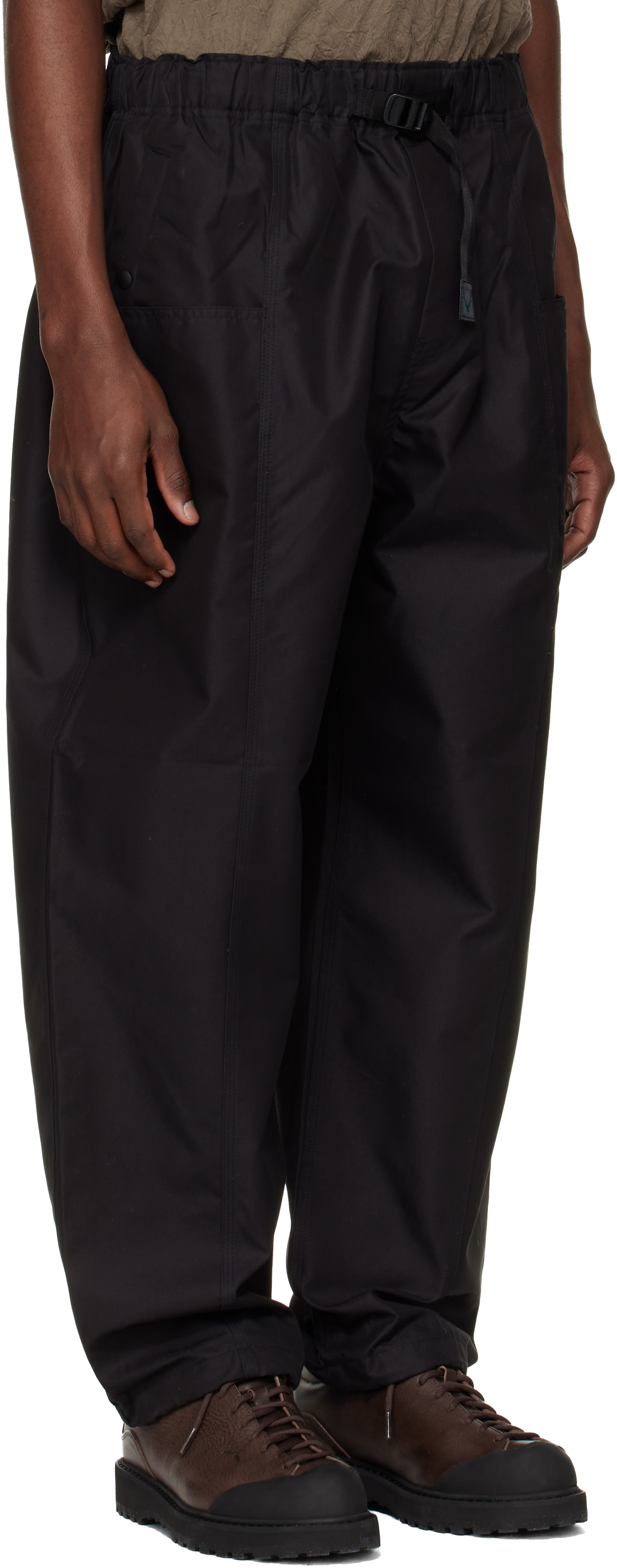 South2 West8: Black Belted C.S. Trousers | SSENSE
