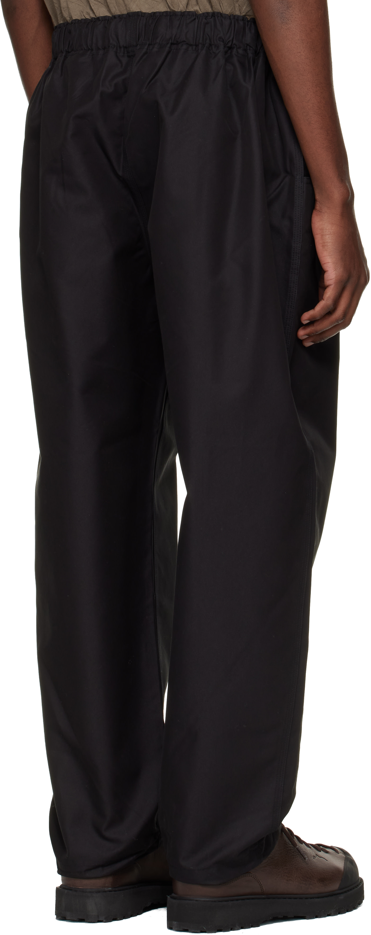 South2 West8: Black Belted C.S. Trousers | SSENSE