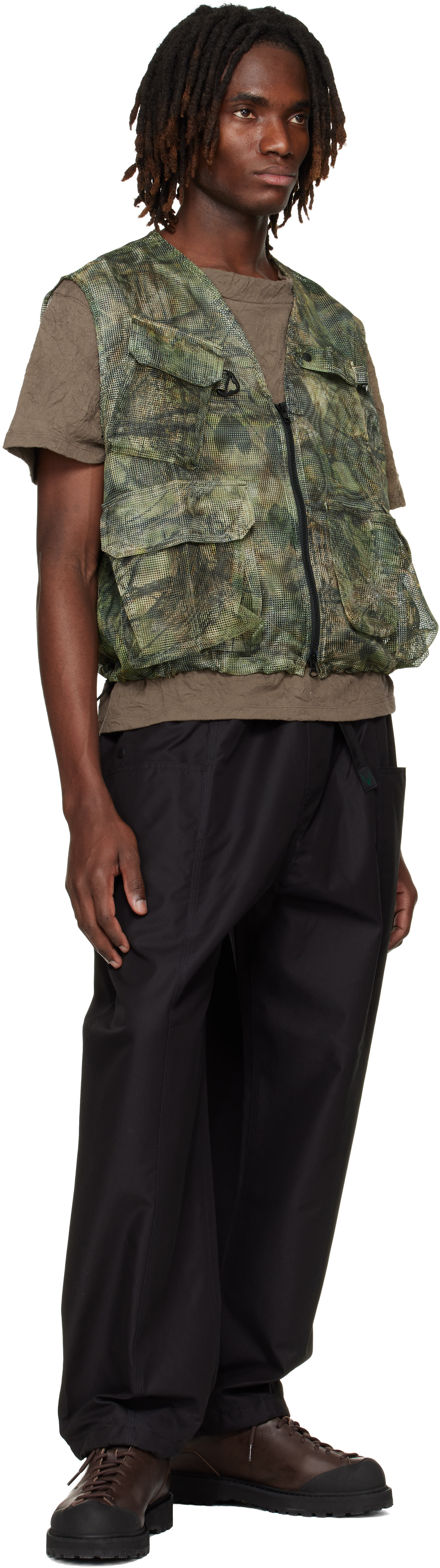 South2 West8: Black Belted C.S. Trousers | SSENSE