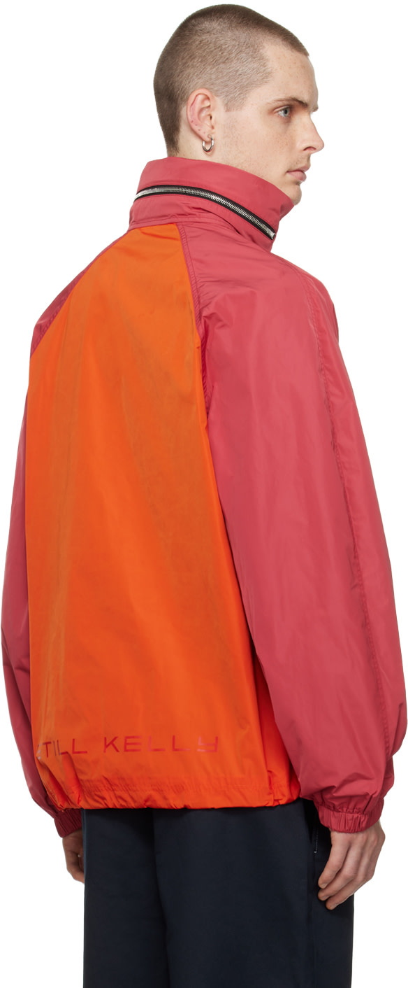 Still Kelly: Orange Shell Jacket | SSENSE