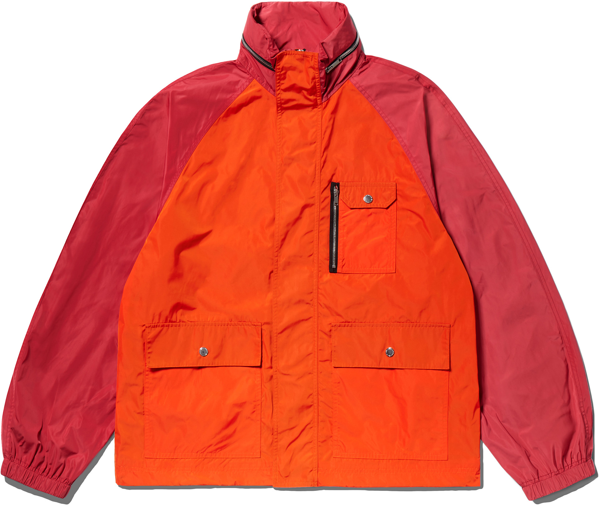 sheller4wayshinytweeddownJacket☆KELLY Still Kelly: Orange Shell Jacket | SSENSE