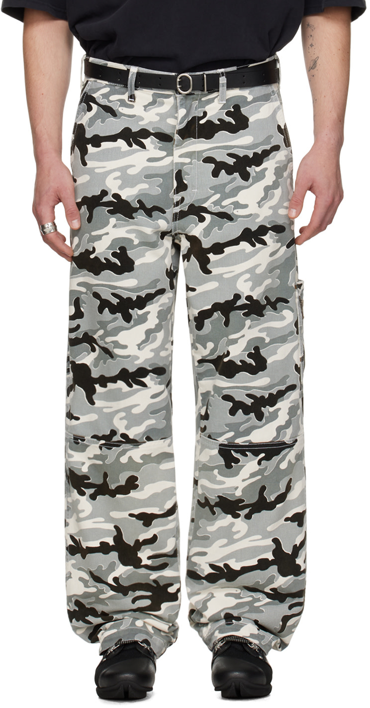 Still Kelly - Gray Camo Jeans