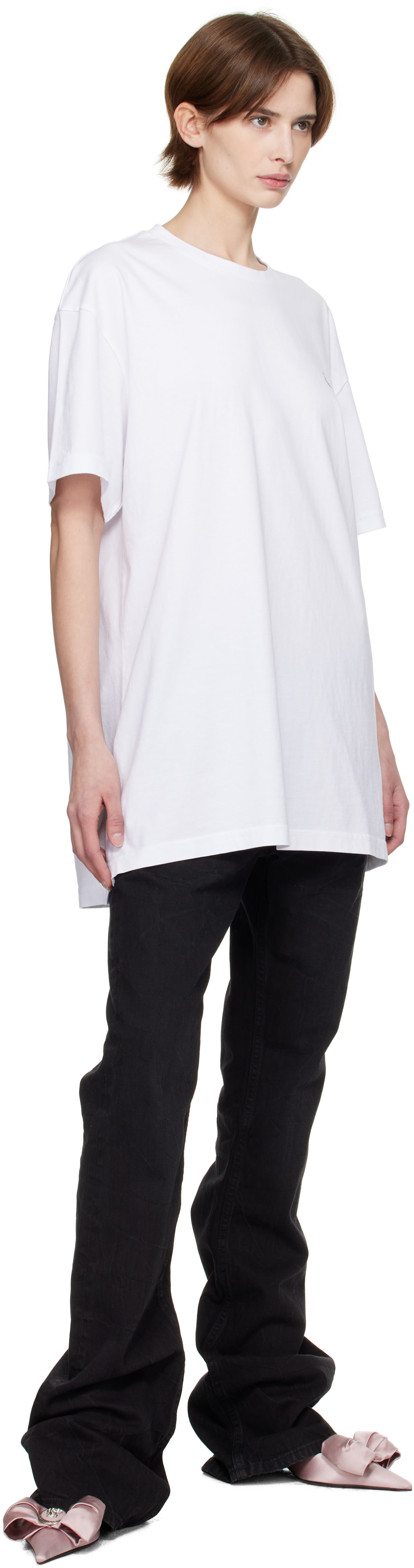 Vivienne Westwood: ホワイト オーバーサイズ Tシャツ | SSENSE 日本