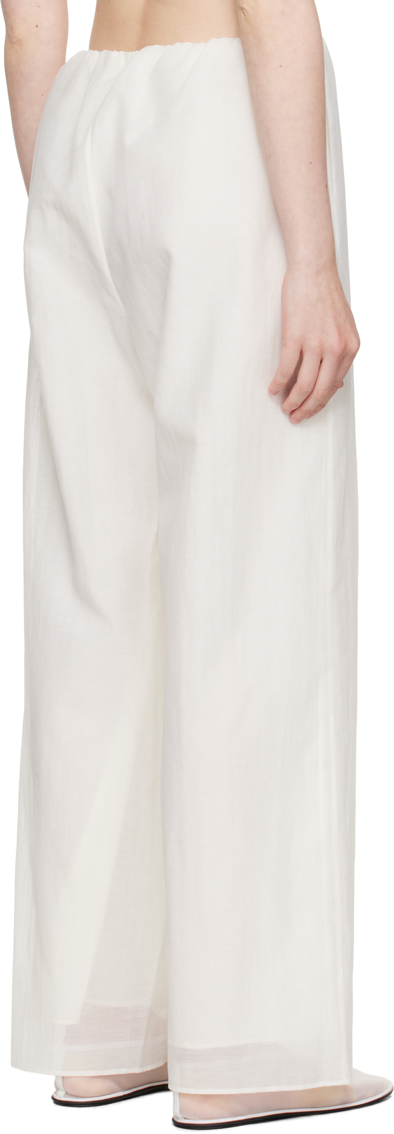Ruohan - Pantalon Rae blanc
