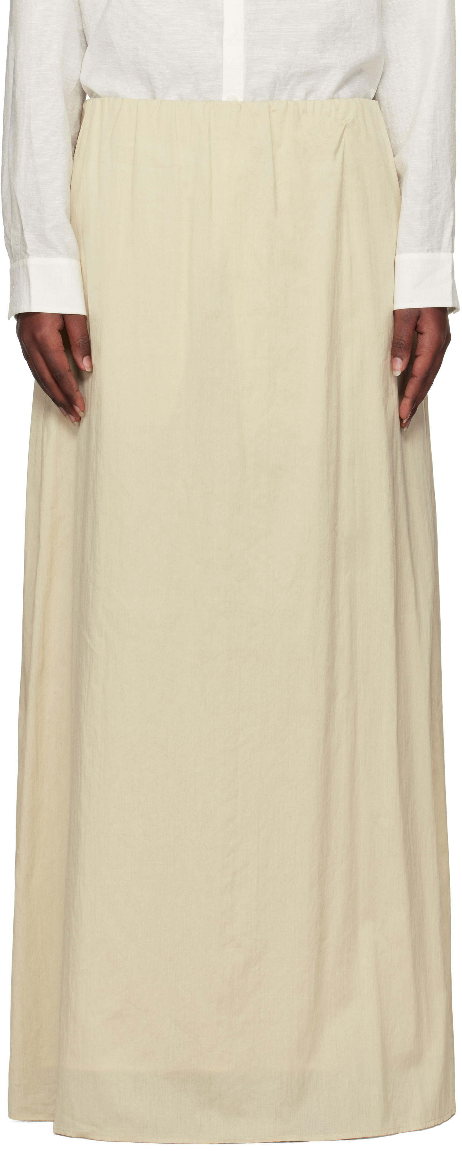 Ruohan - Jupe longue Kos beige