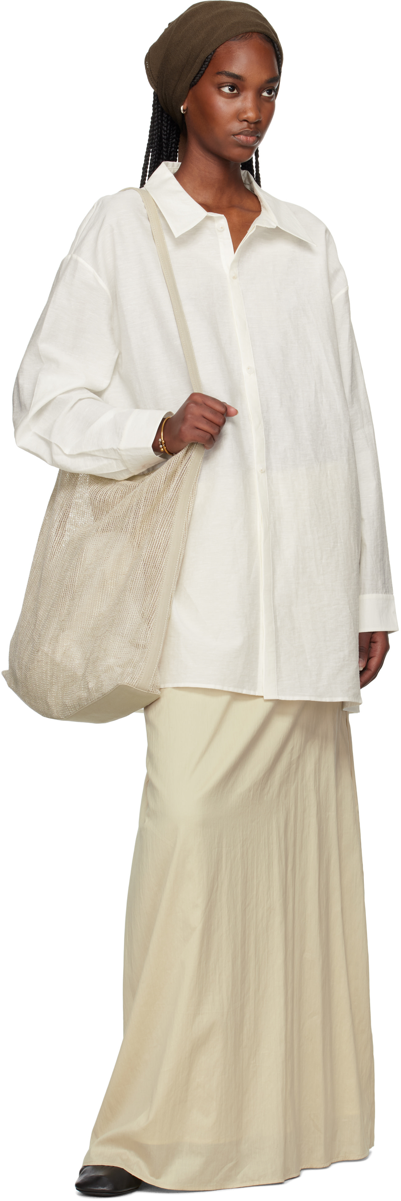 Ruohan - Jupe longue Kos beige