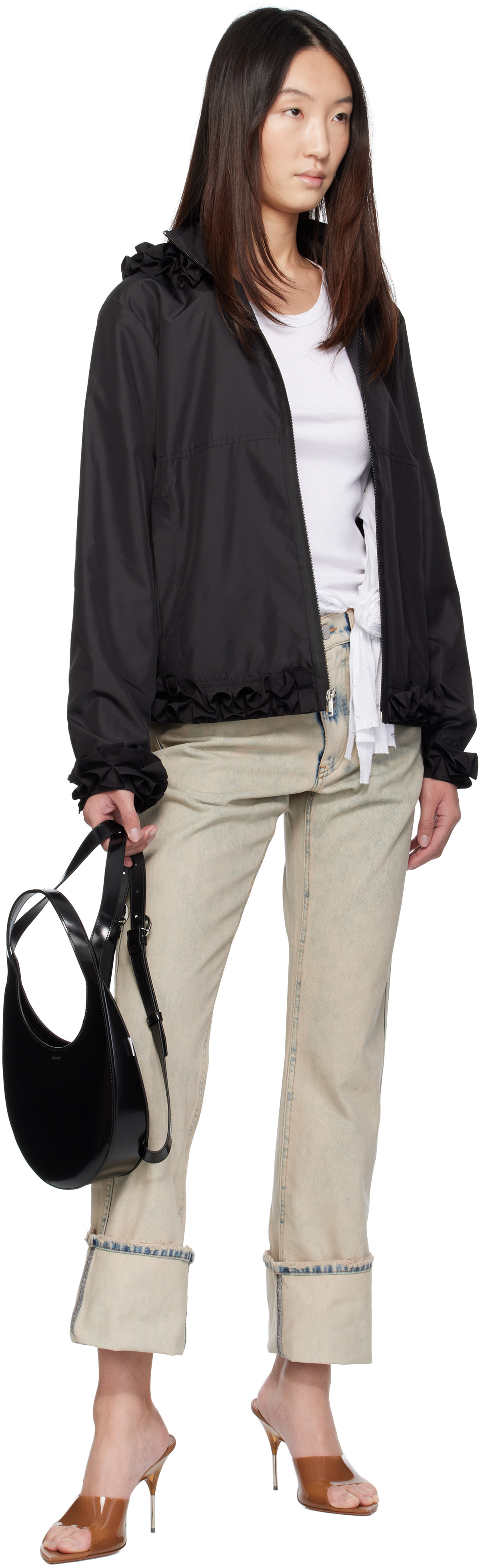 Coperni - Jean boyfriend gris
