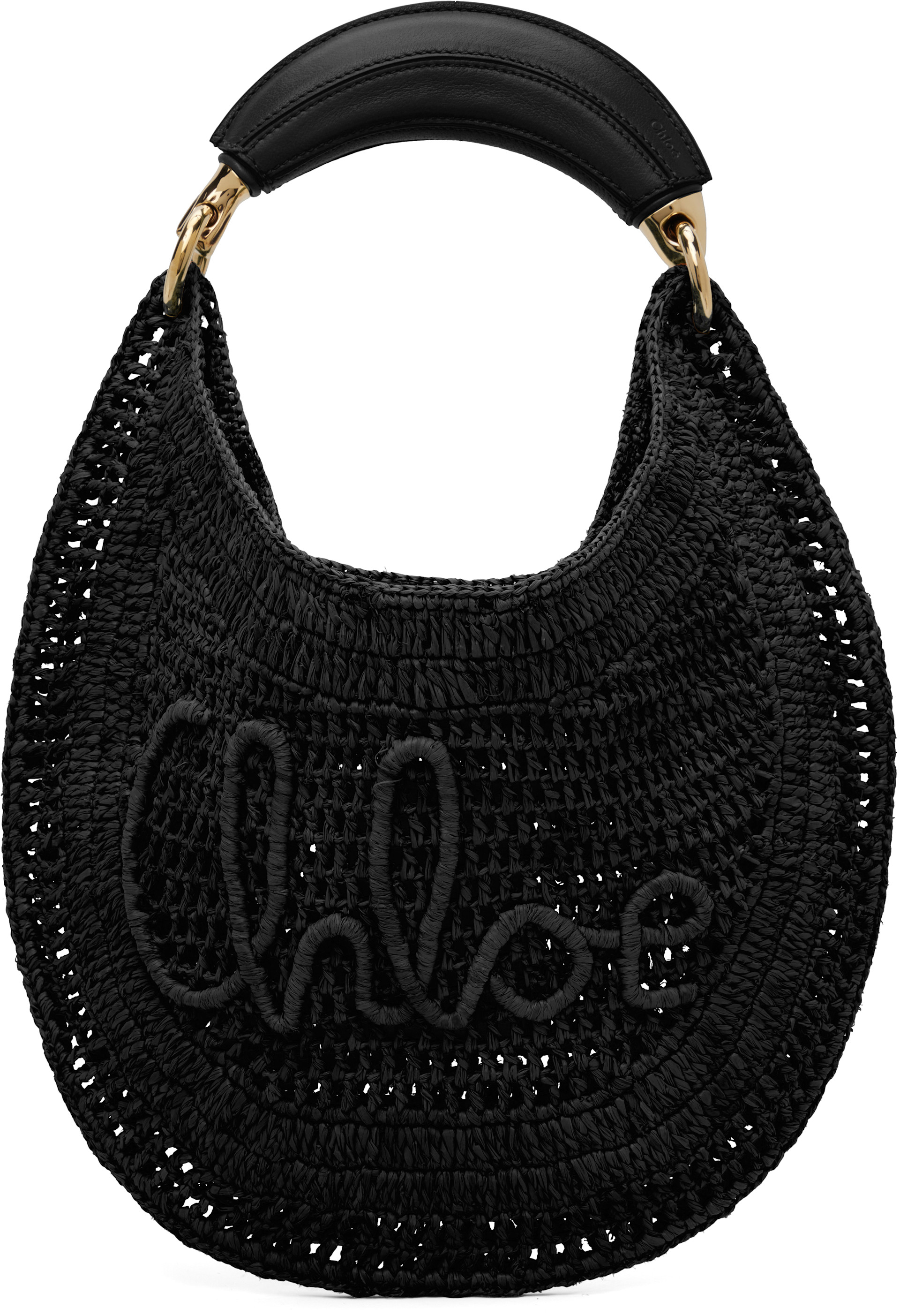 Chloé: Black Made For A Woman Edition Summer Banana Bag | SSENSE Italy