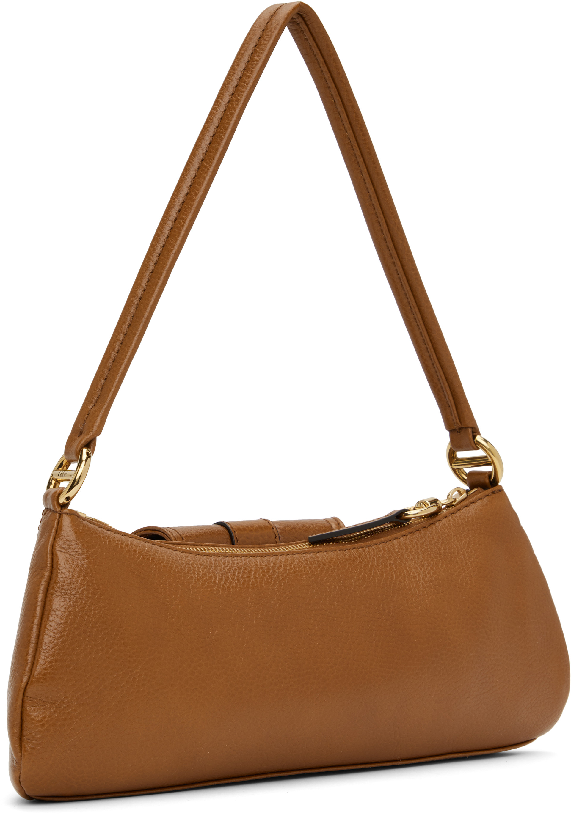 Chloé: Brown 'The 99' Shoulder Bag | SSENSE