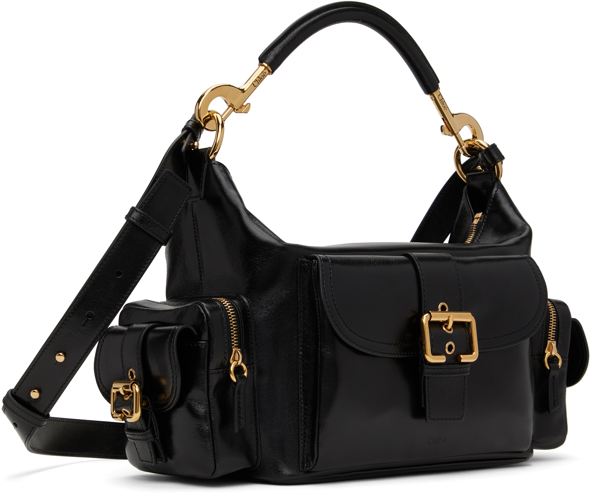 Chloé - Moyen sac caméra noir