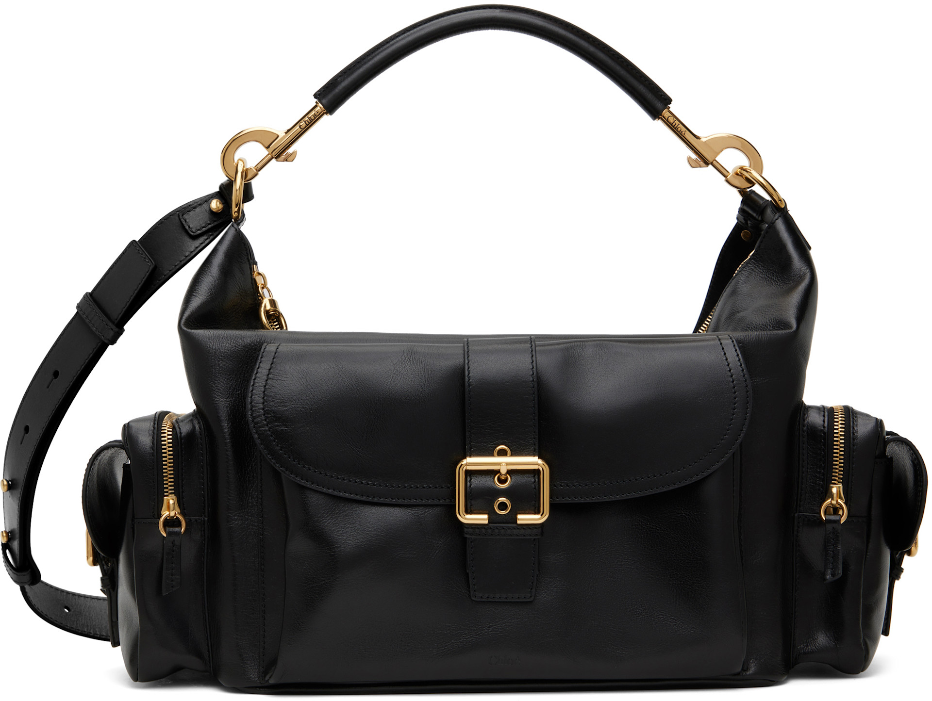 Chloé - Grand sac caméra noir