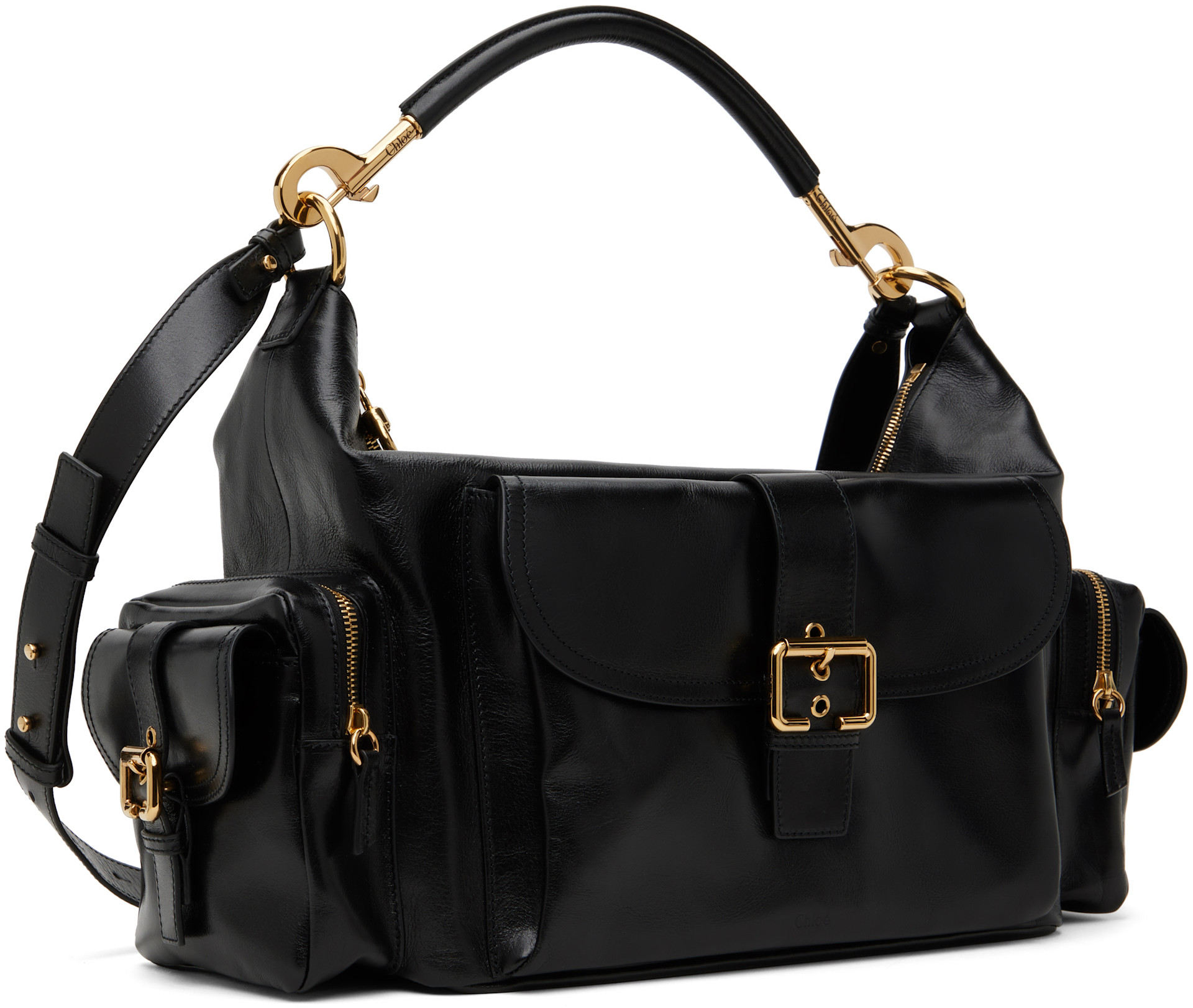 Chloé - Grand sac caméra noir