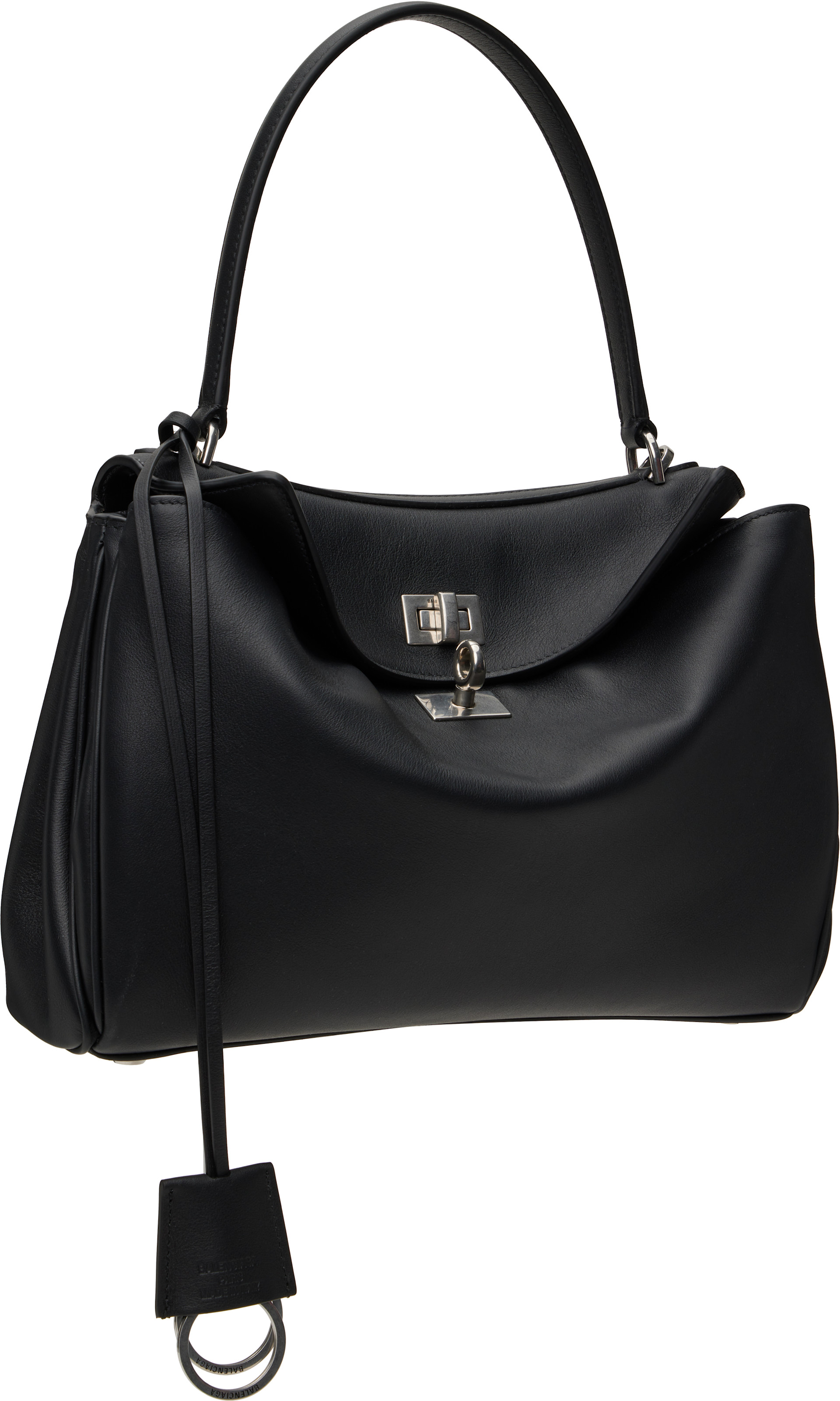 極美品 BALENCIAGA RODEO ハンドバッグ スモール ブラック Rodeo Small leather tote bag in black - Balenciaga | Mytheresa