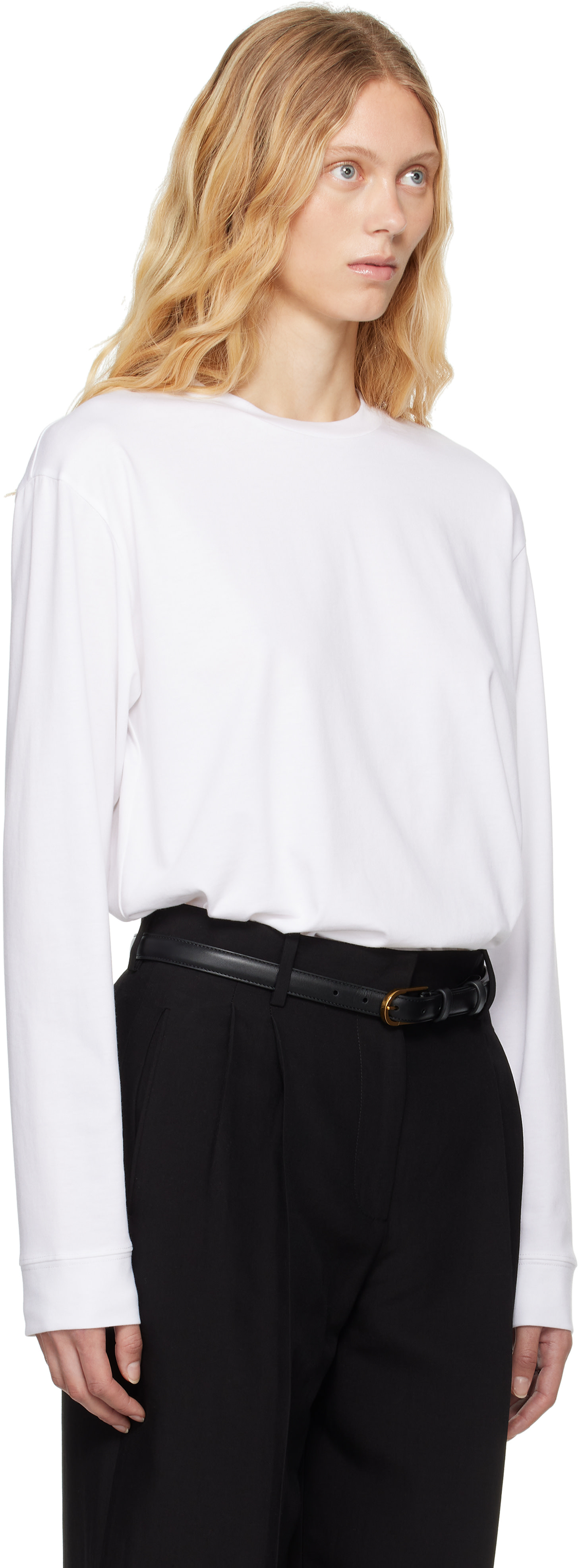 The Row - T-shirt Ciles R blanc