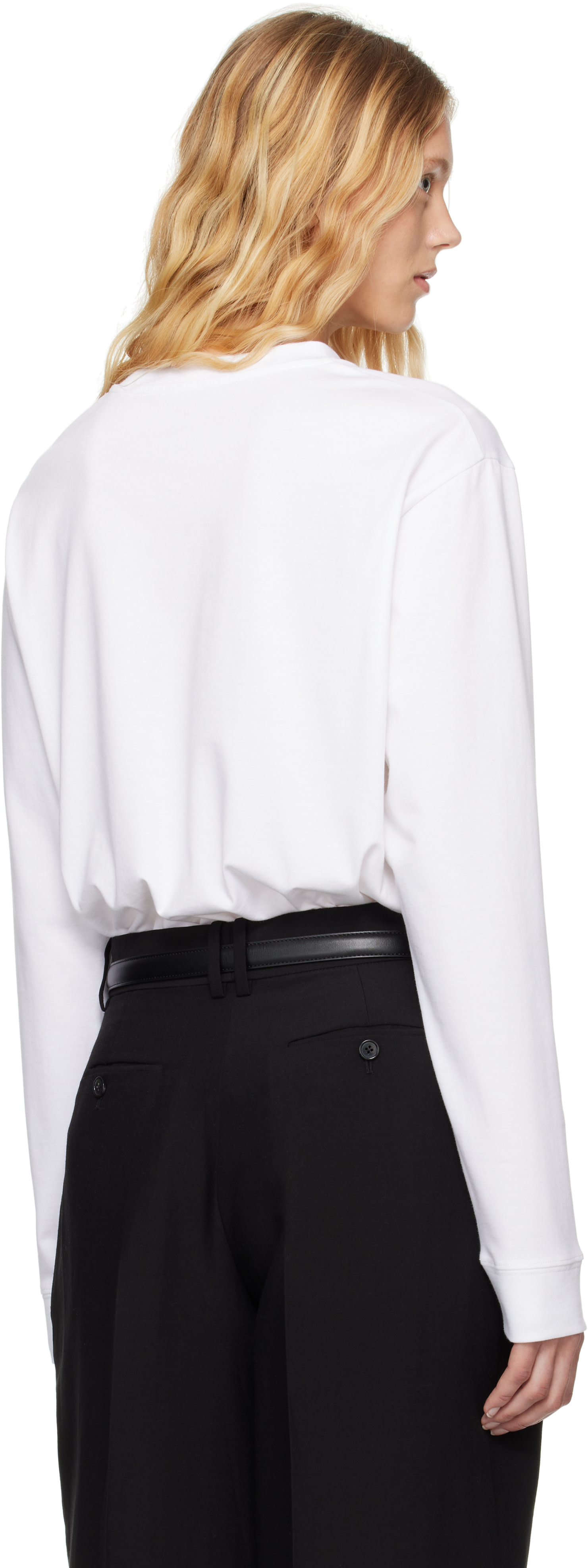 The Row - T-shirt Ciles R blanc