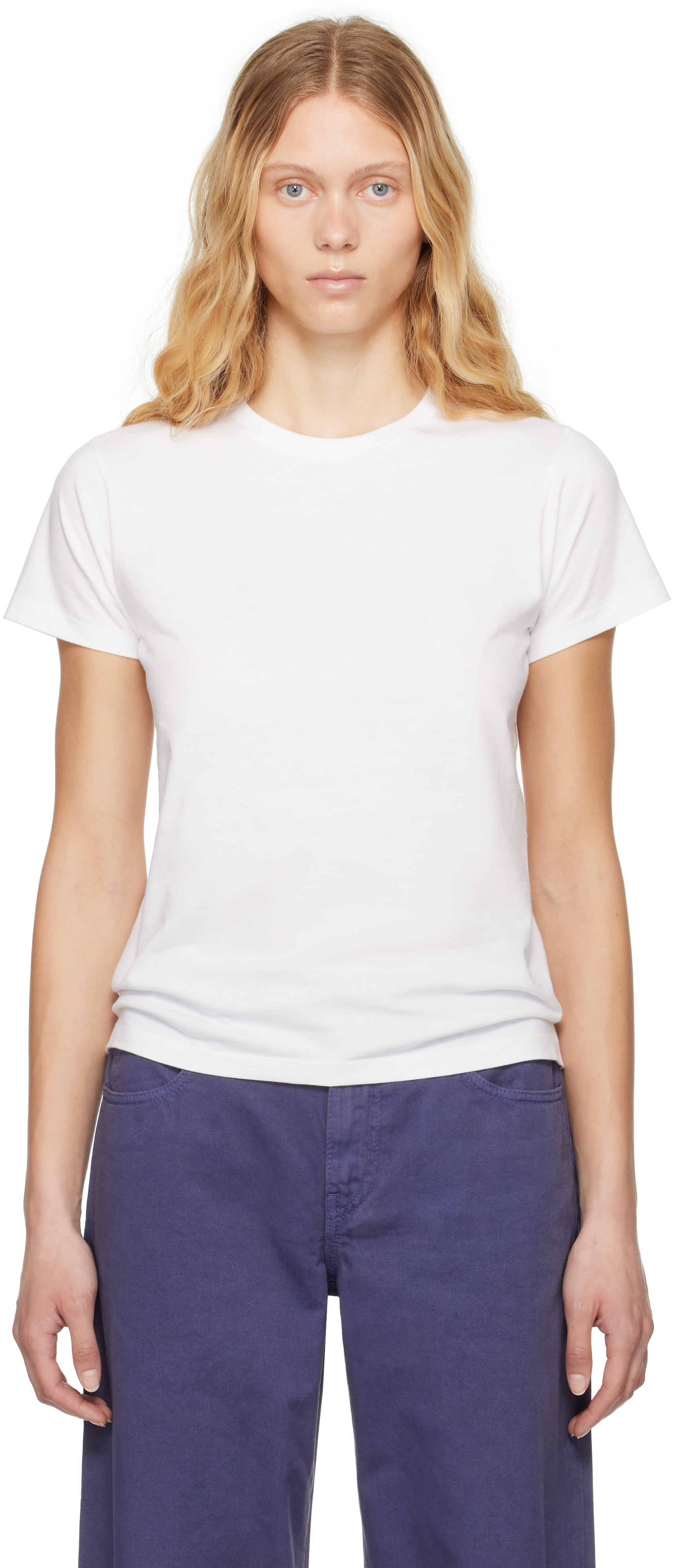 The Row - T-shirt Florie blanc