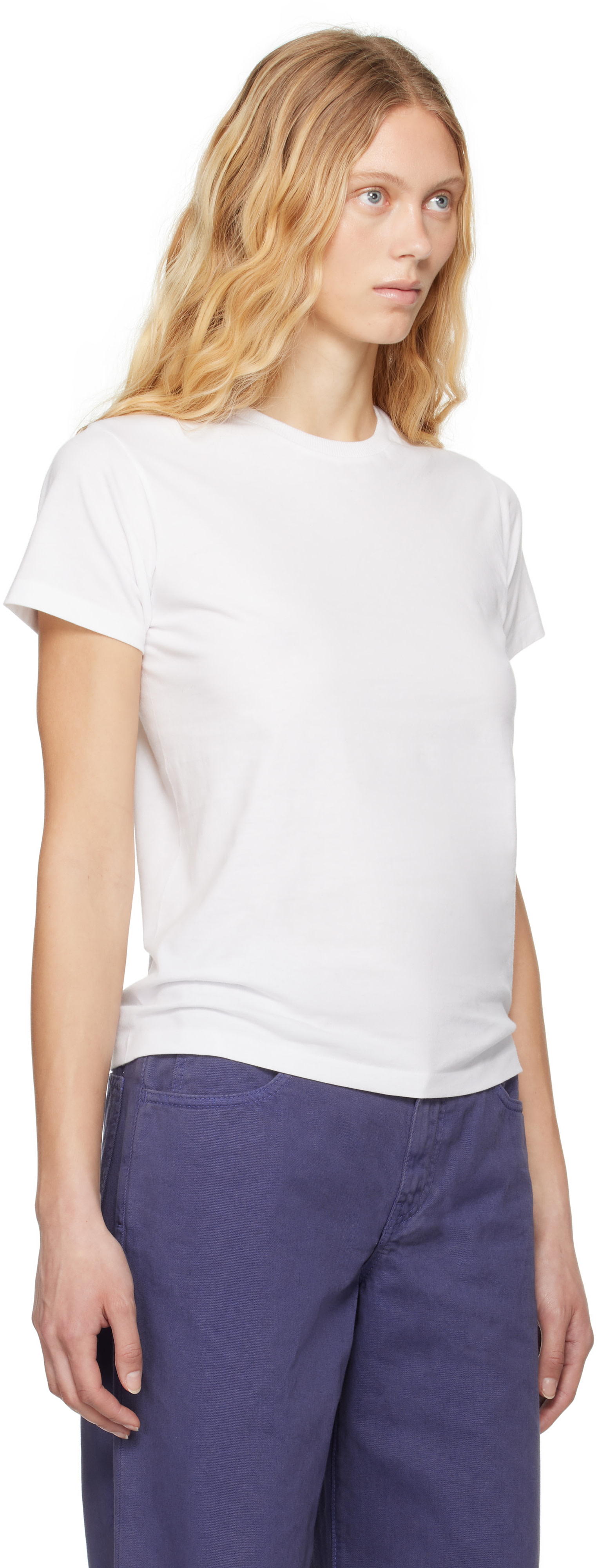 The Row - T-shirt Florie blanc