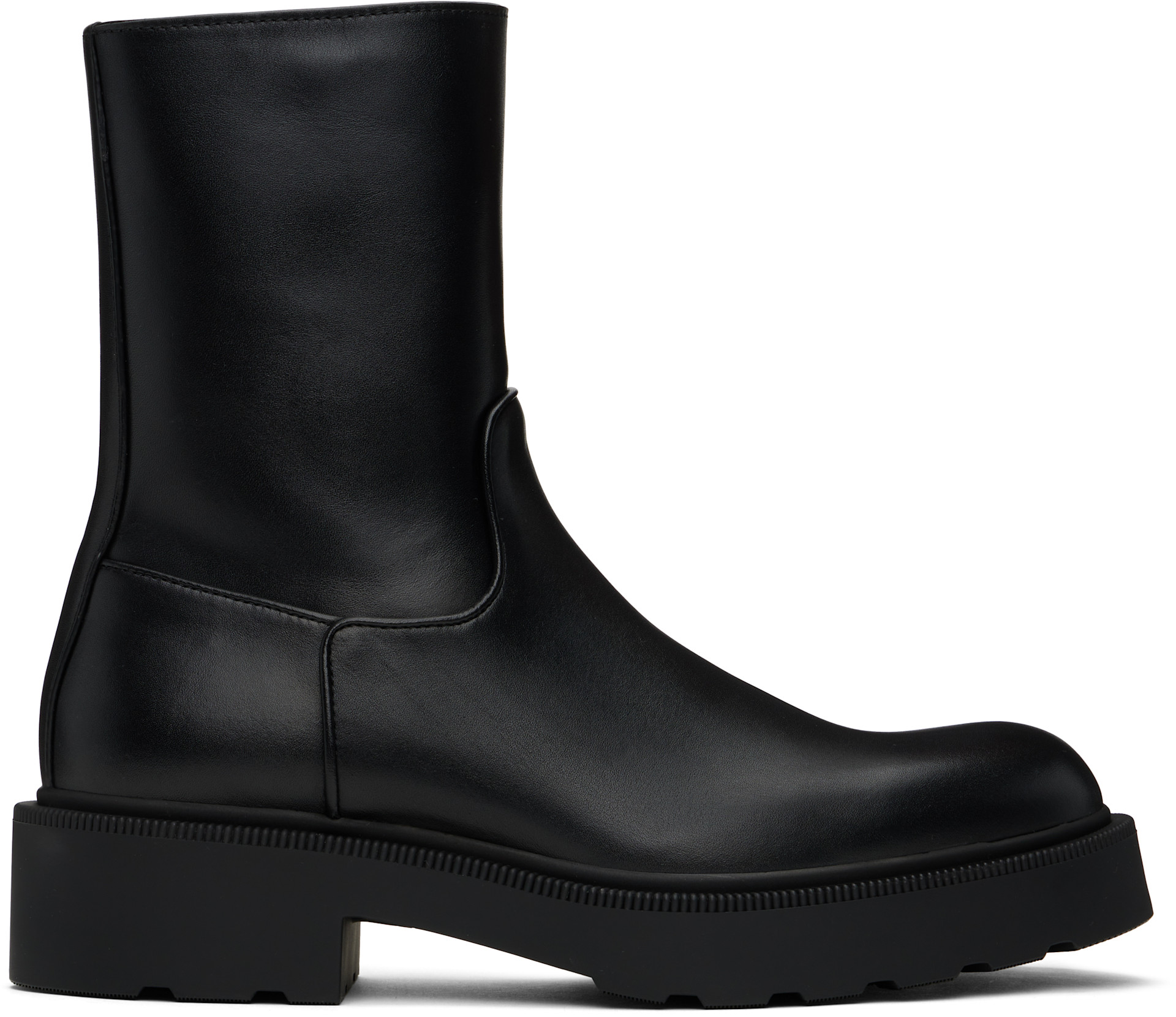 The Row: Black Nobilis TR Boots | SSENSE