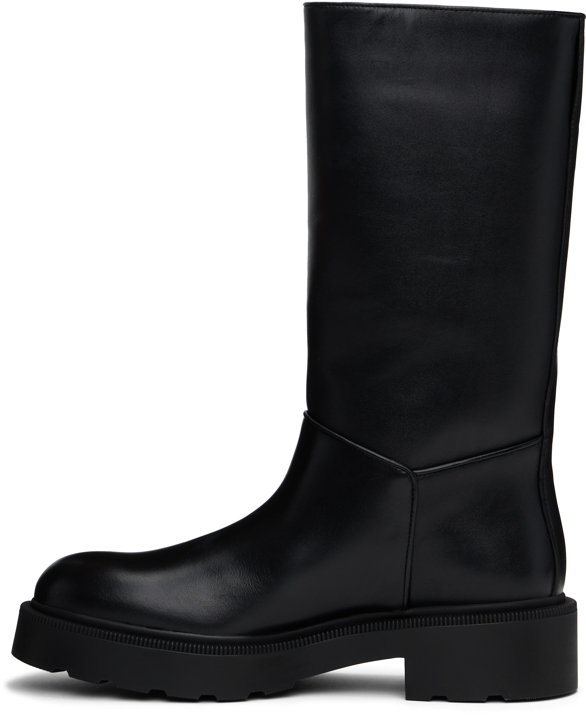 The Row: Black Nobilis TR Boots | SSENSE