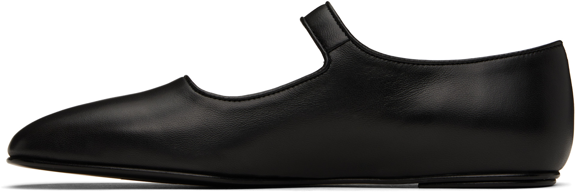 The Row - Ballerines Ava noires