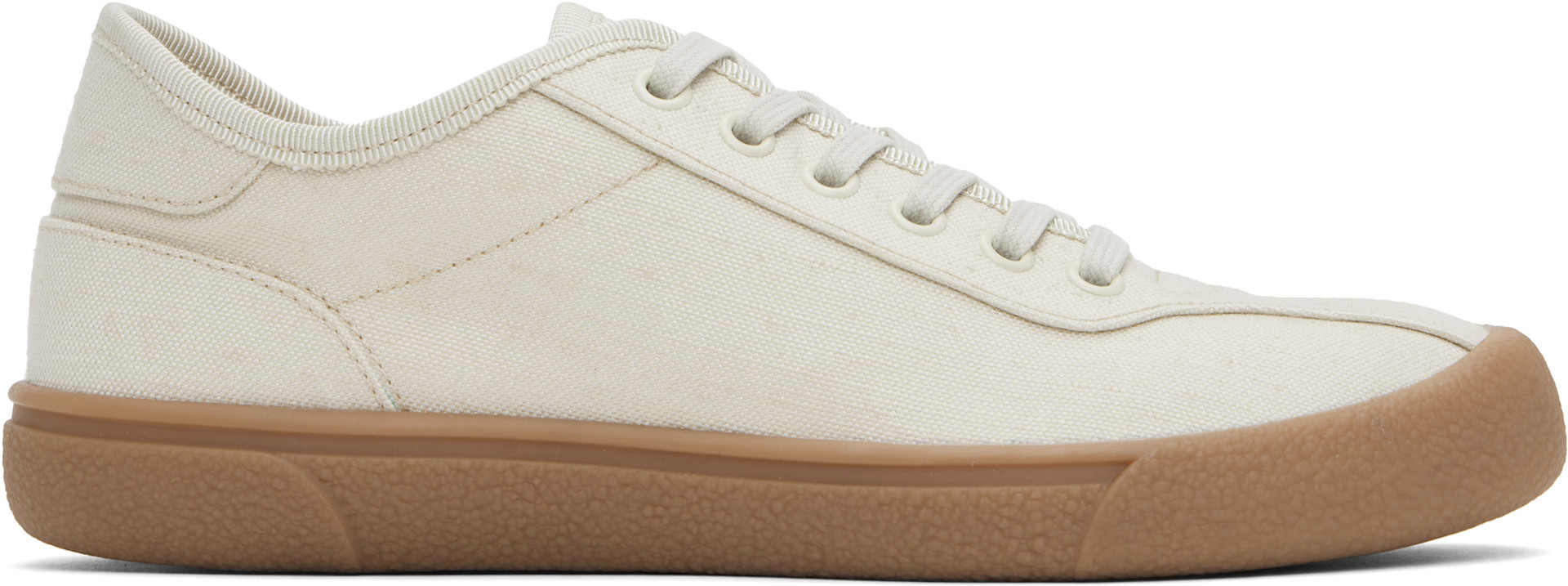 The Row - Baskets beiges en canevas