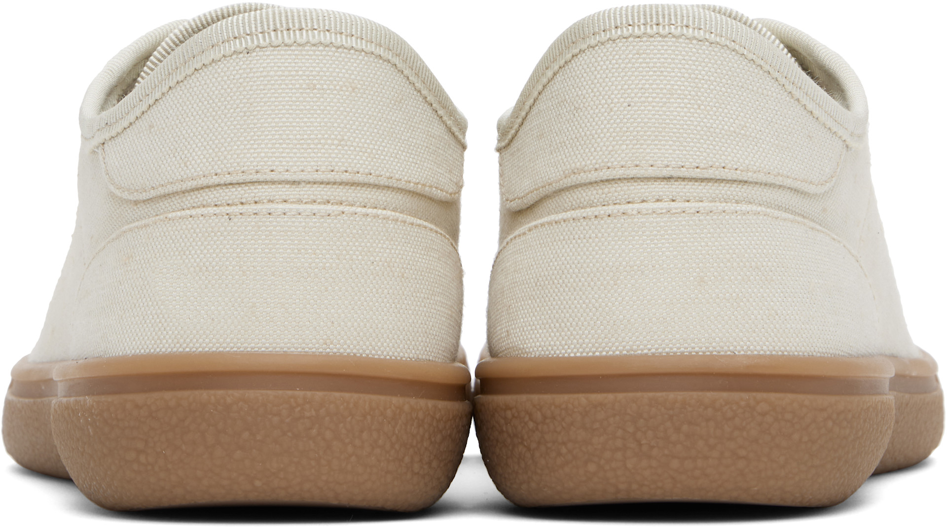 The Row - Baskets beiges en canevas