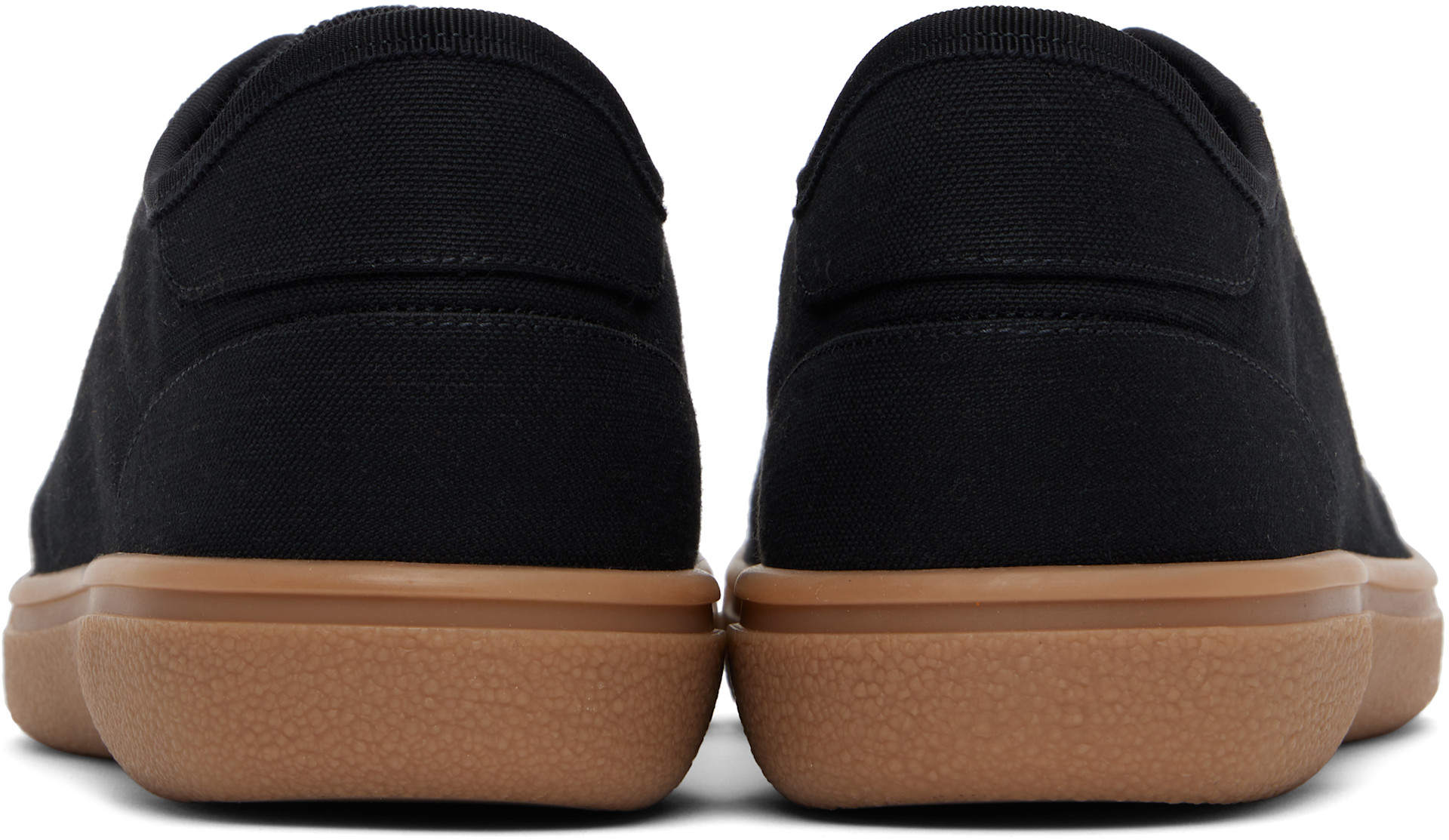 The Row - Baskets noires en canevas