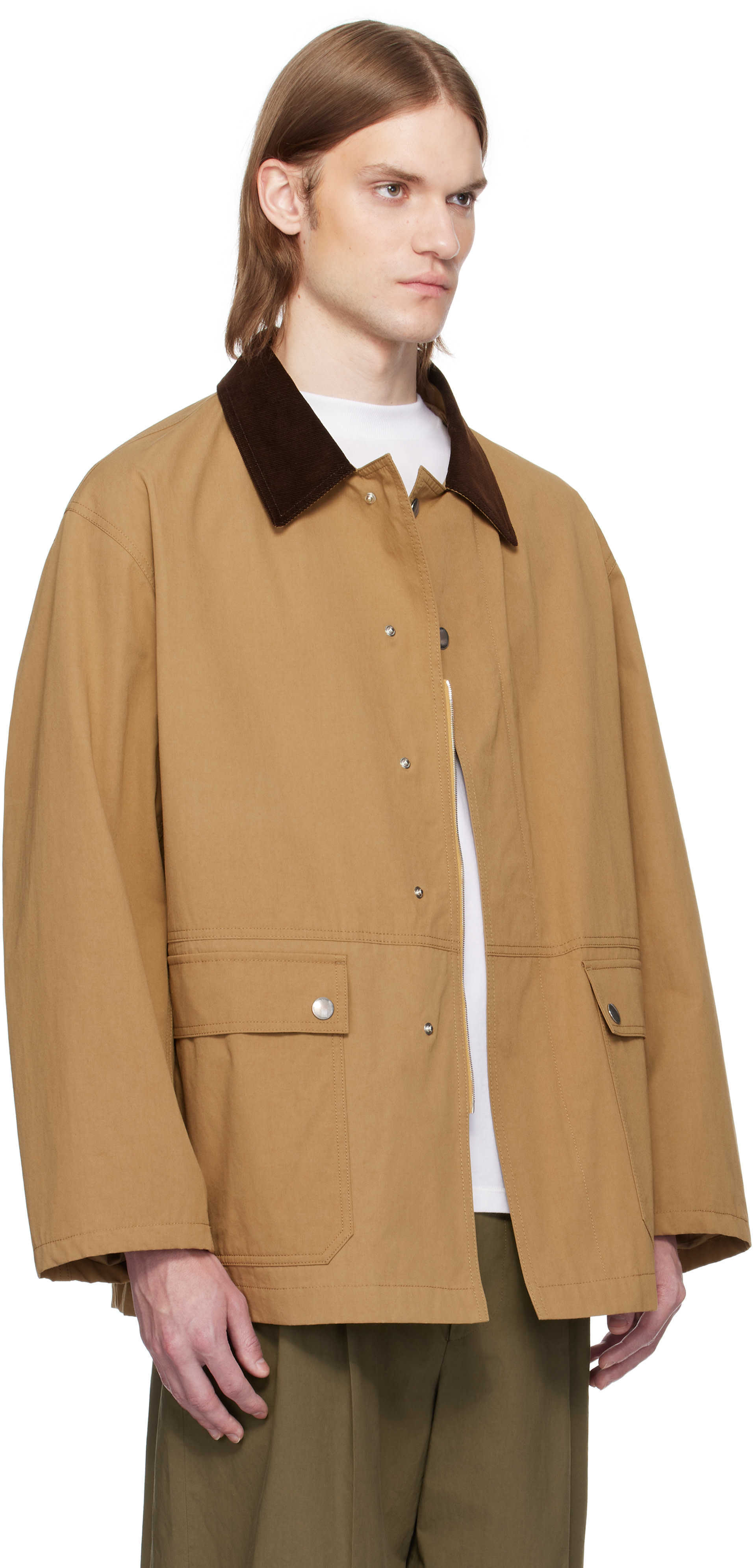 The Row - Blouson Frank brun clair