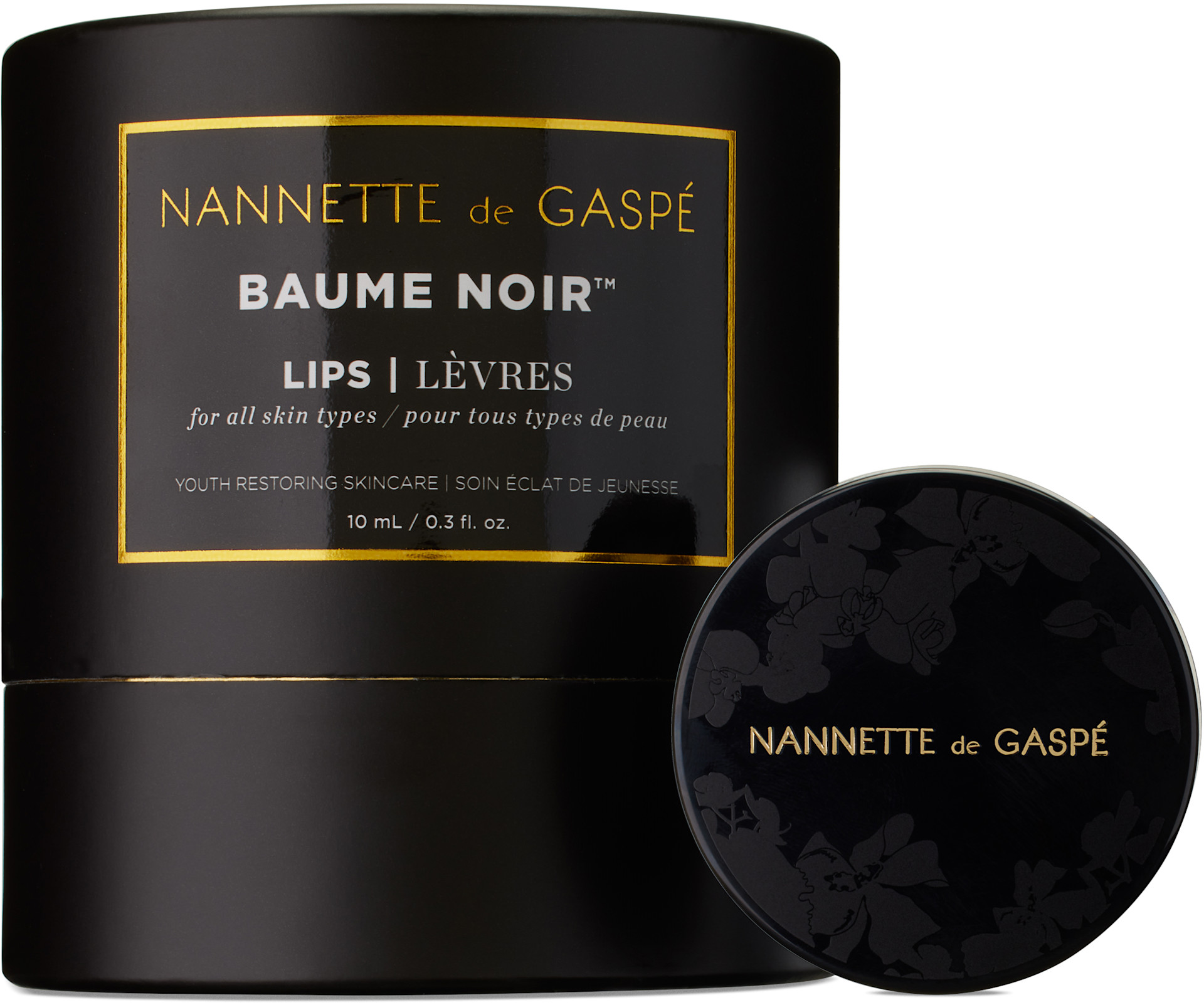 NANNETTE DE GASPÉ - Baume Noir Lips, 10 mL