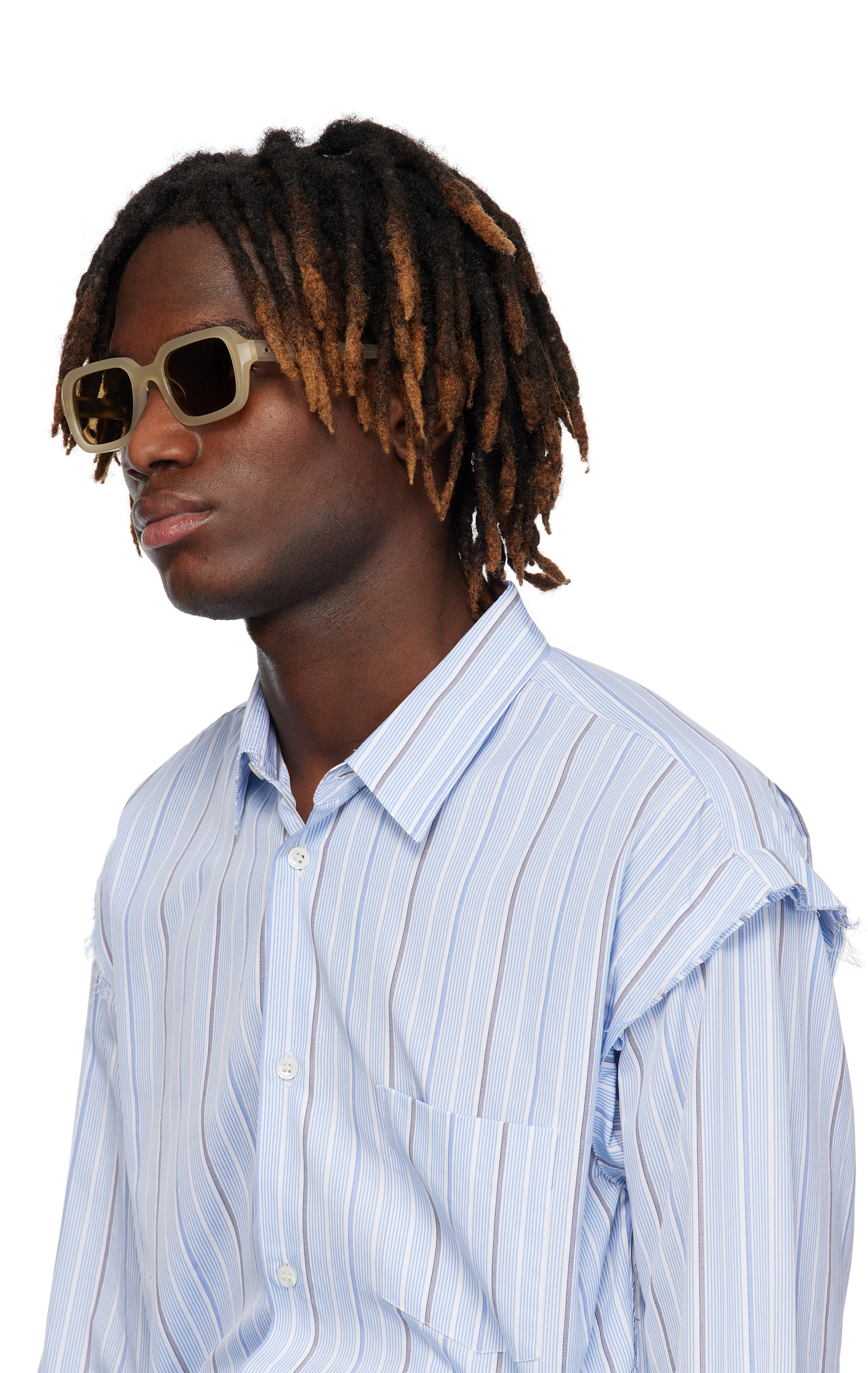 AKILA - Beige Cascade Sunglasses
